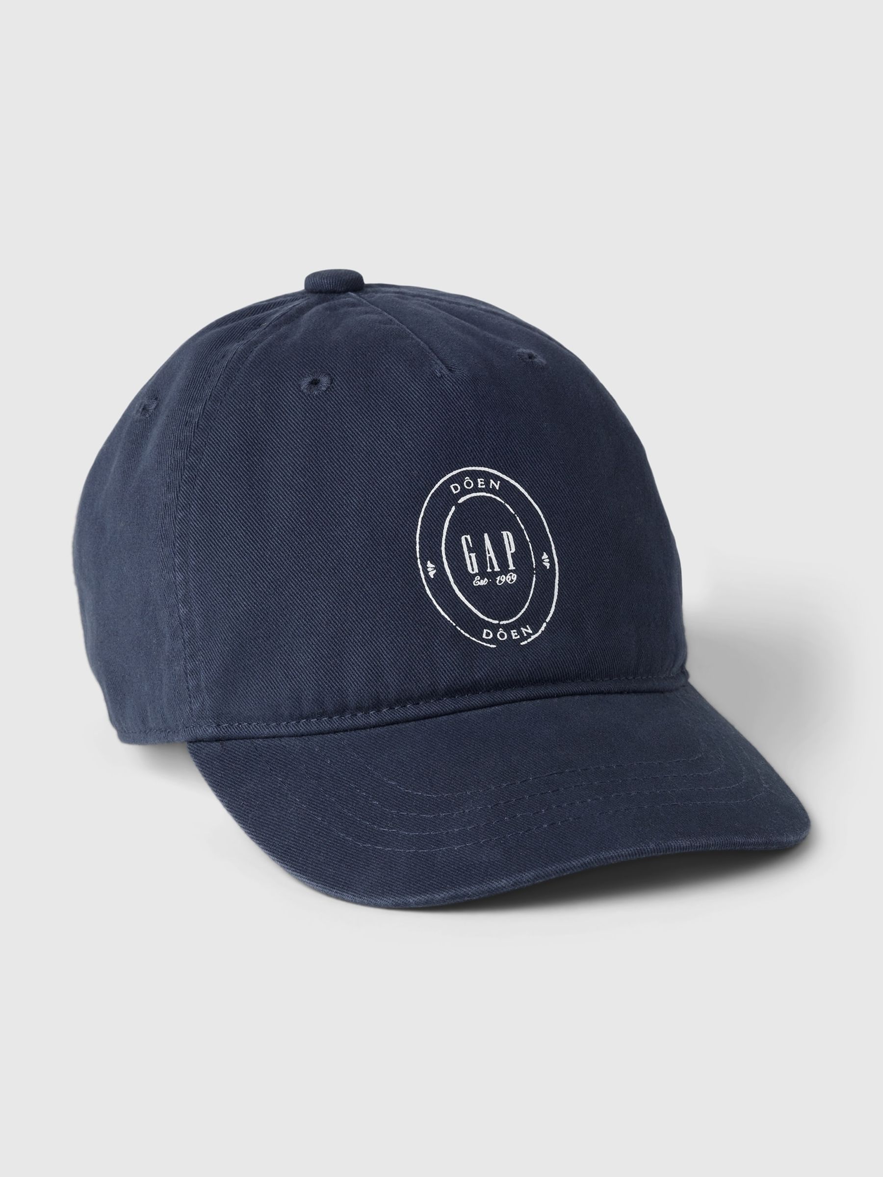 Navy Blue DÔEN Logo Baseball Cap (Kids) - Image 1 of 2