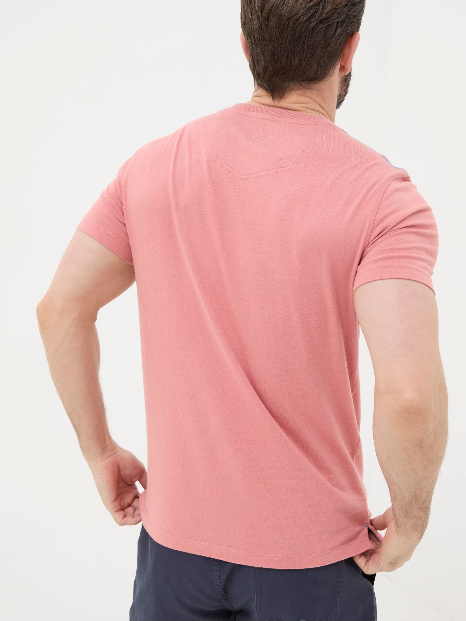 Boat Orange Chest Pocket T-Shirt - Image 2 of 4