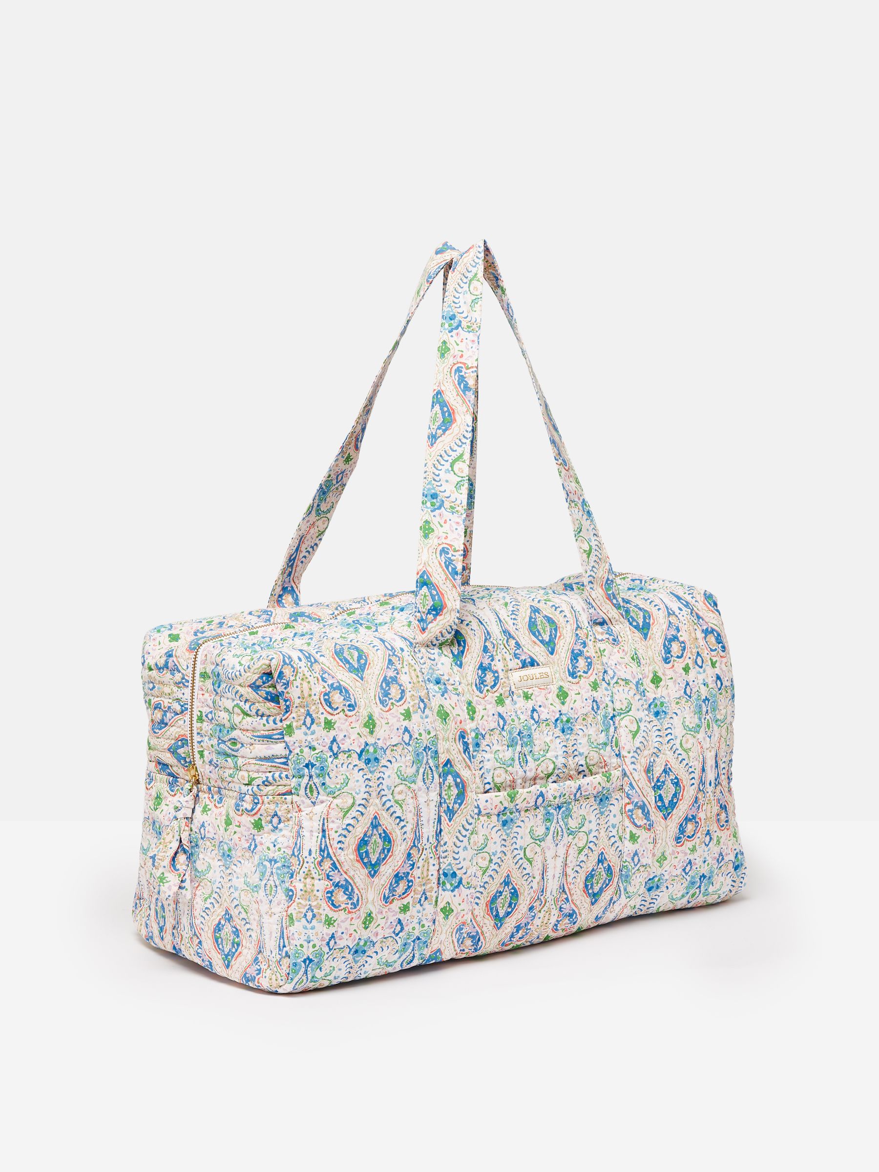 Dolly Blue Paisley Weekend Bag - Image 3 of 7