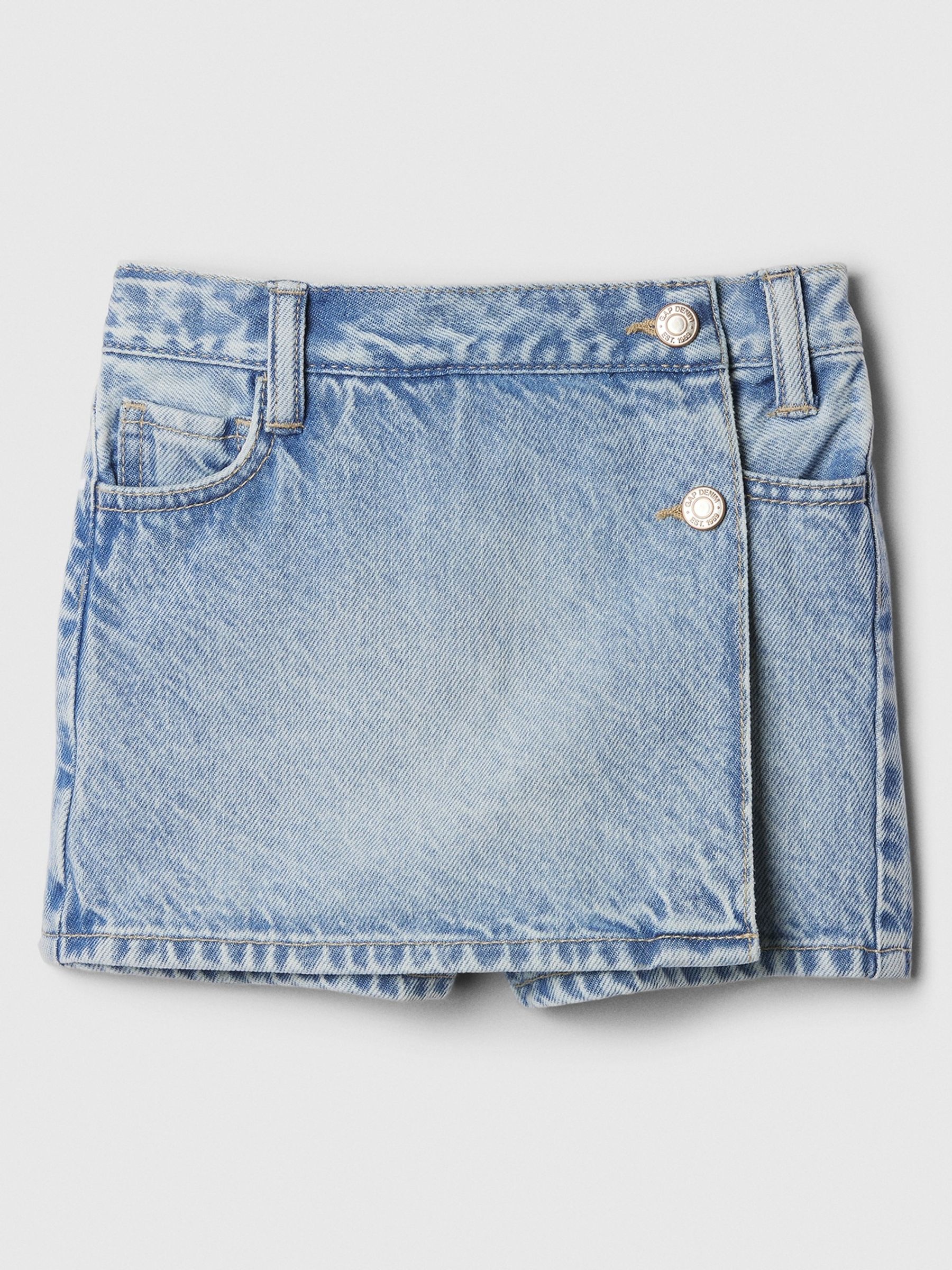 Blue Denim Baby Skort (Newborn-5yrs) - Image 1 of 3