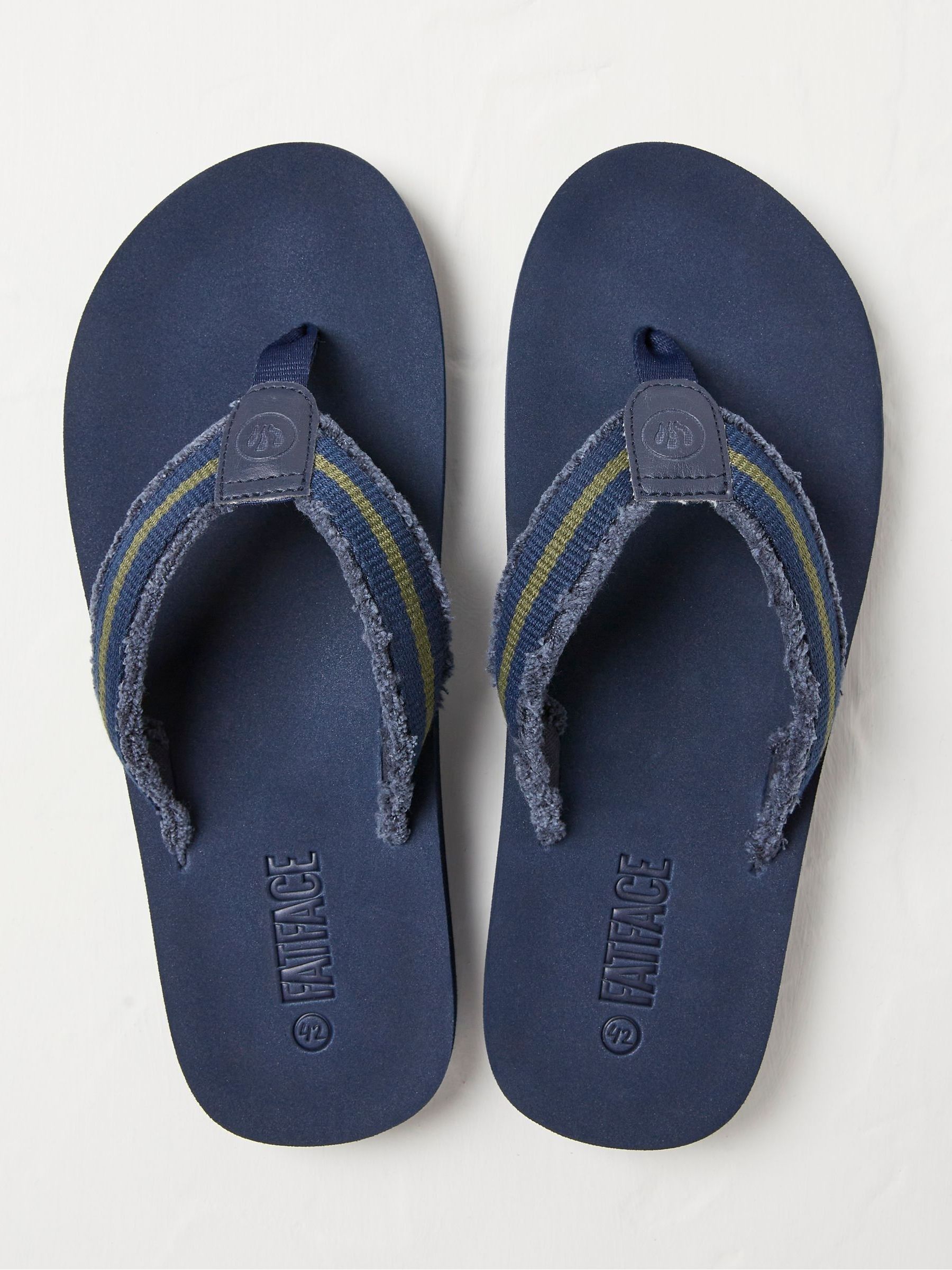 Harris Blue Flip Flops - Image 2 of 3