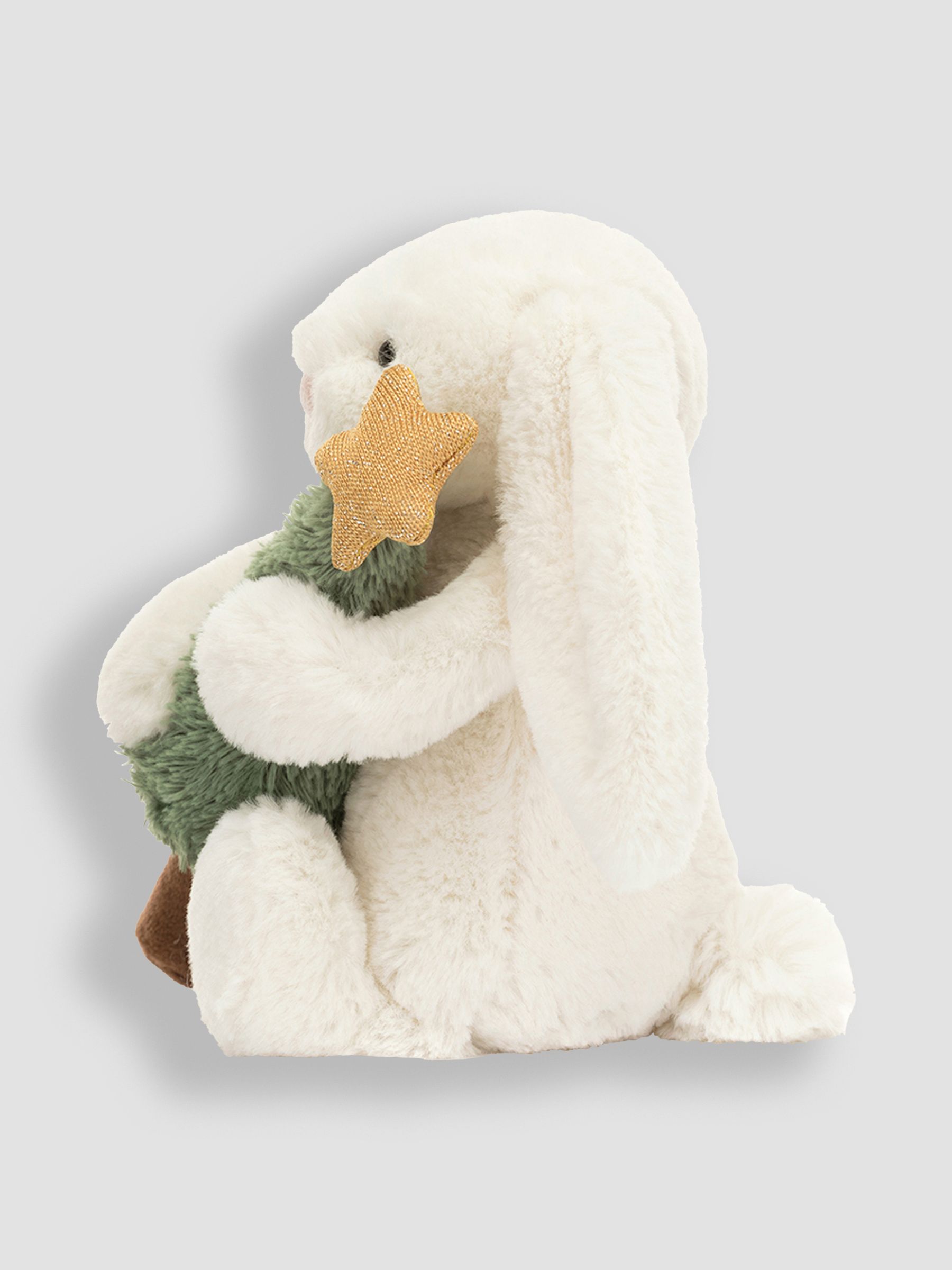 Jellycat Bashful Bunny with Christmas Tree - Image 3 of 3