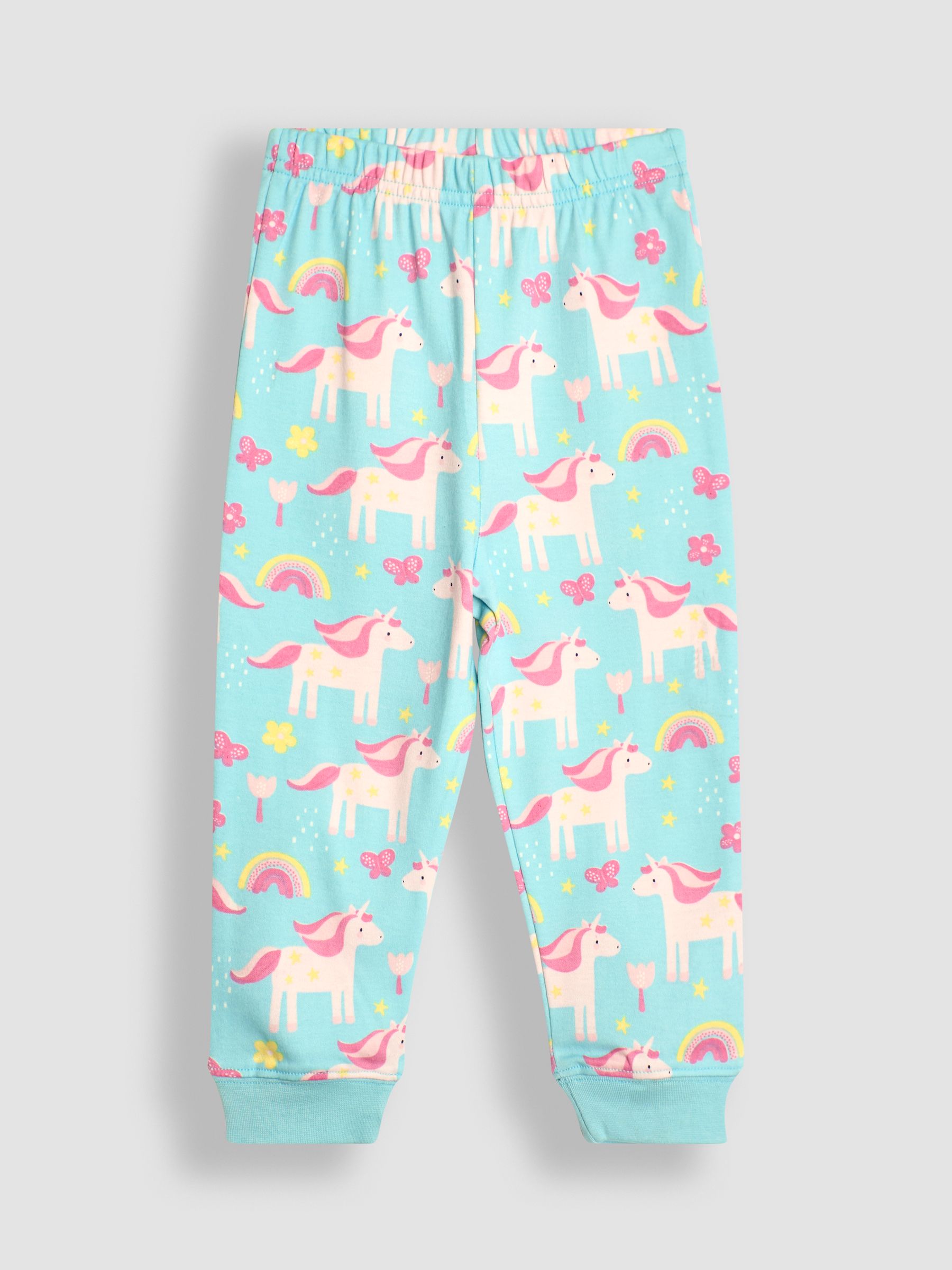 Pink Unicorn Pyjamas 2 Pack - Image 4 of 9
