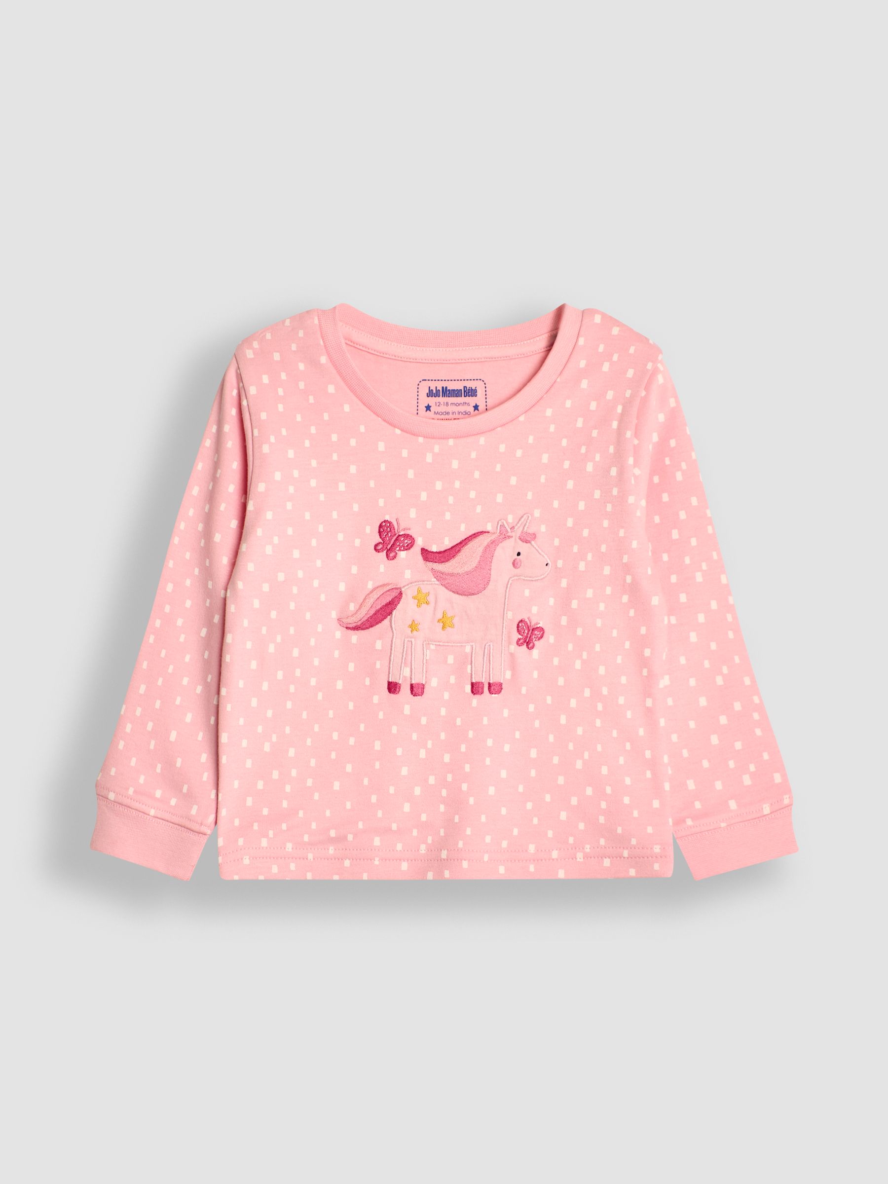 Pink Unicorn Pyjamas 2 Pack - Image 7 of 9