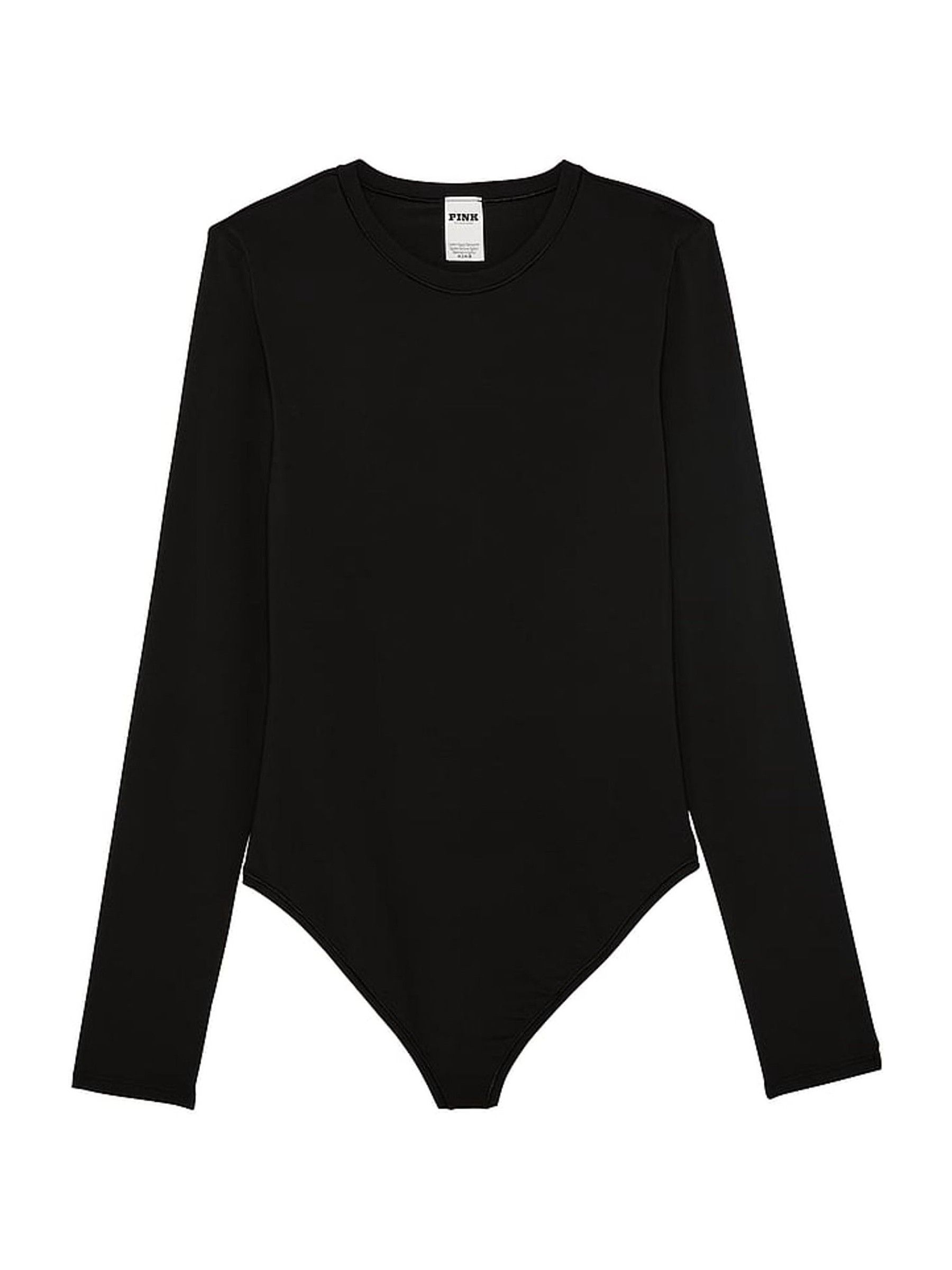 Black Long Sleeve Soft Stretch Bodysuit - Image 3 of 3