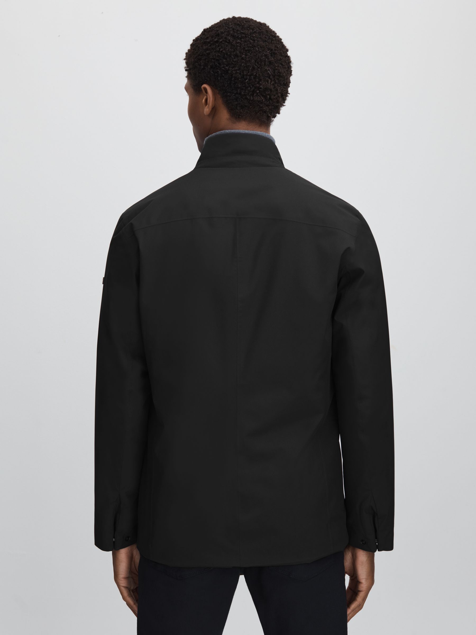 Scandinavian Edition Waterproof Jacket in Black - Image 5 of 6