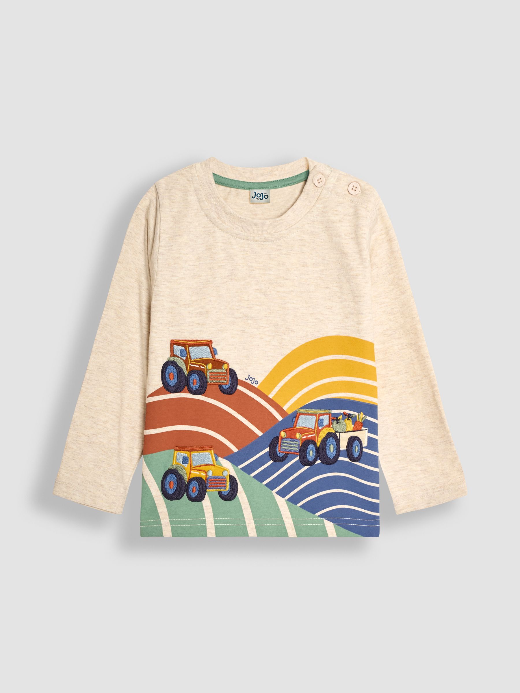 Natural Tractor Printed Top - Image 1 of 3
