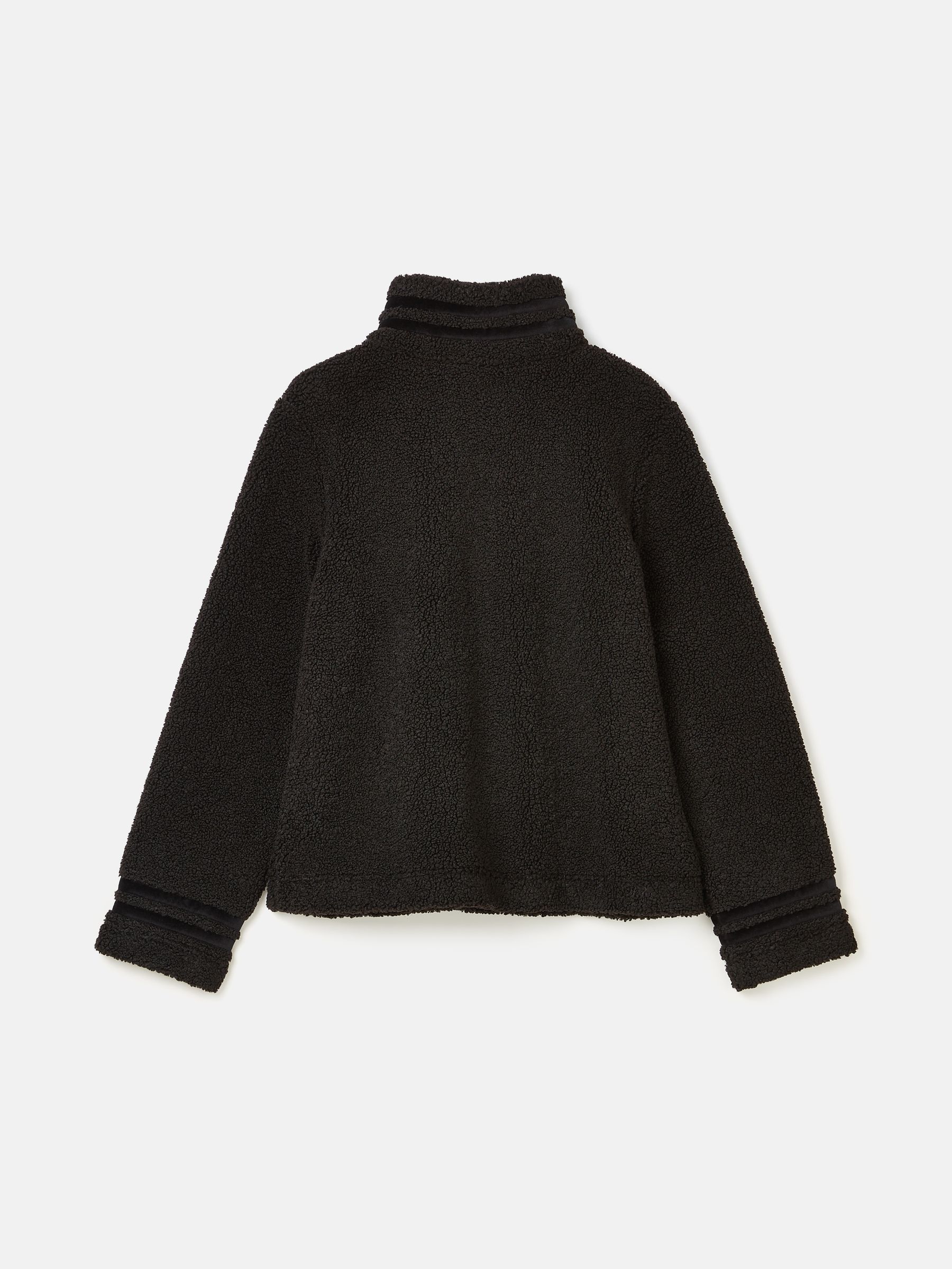 Fleur Black Fleece Jacket - Image 10 of 12