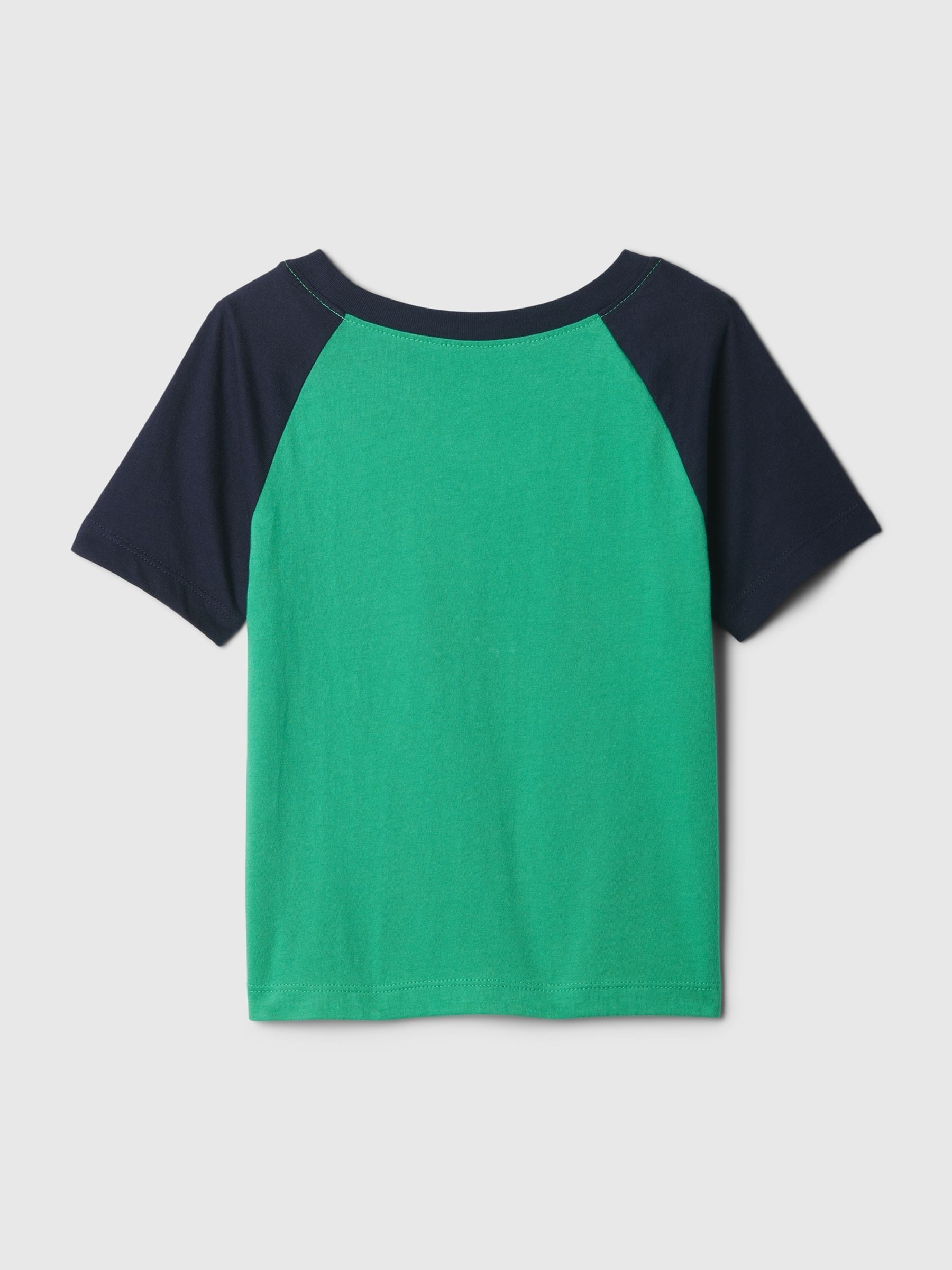 Green Cotton Logo Short Sleeve Baby T-Shirt (Newborn-5yrs) - Image 2 of 3