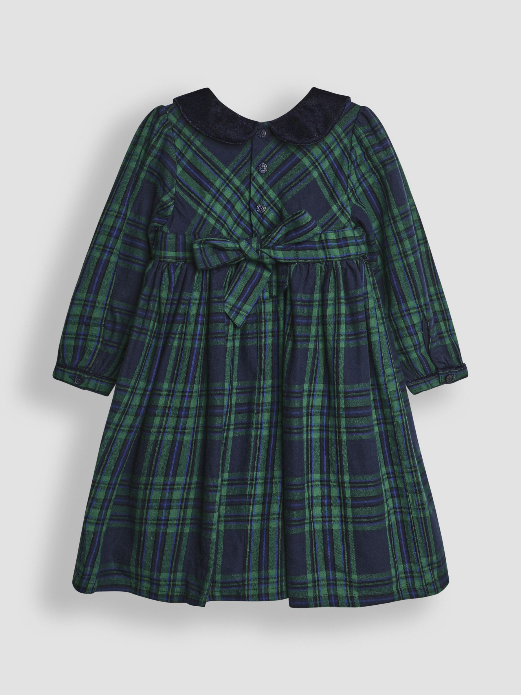 Green Tartan Party Dress - Image 4 of 4