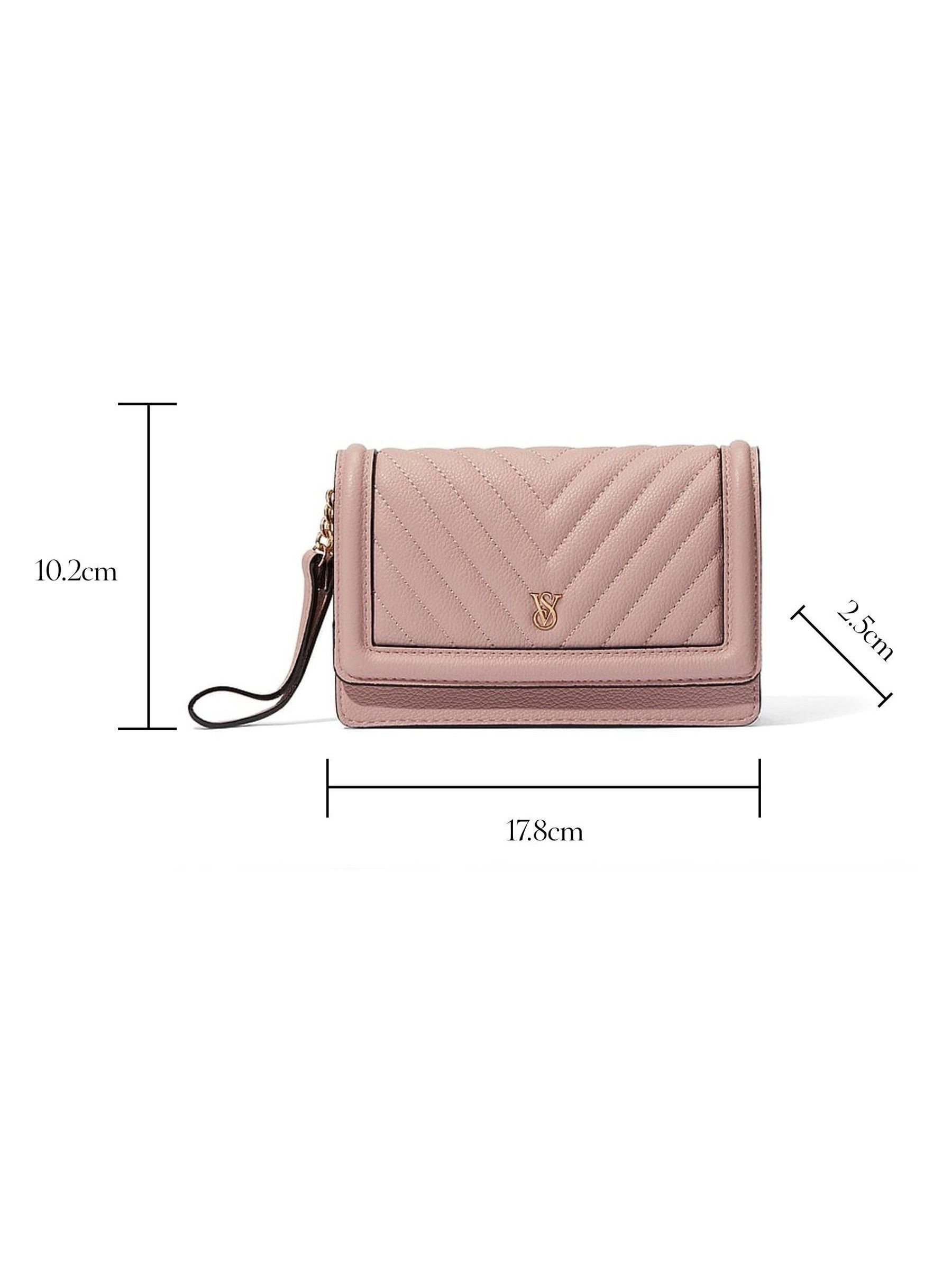 Orchid Blush Pink Clutch Bag - Image 3 of 3