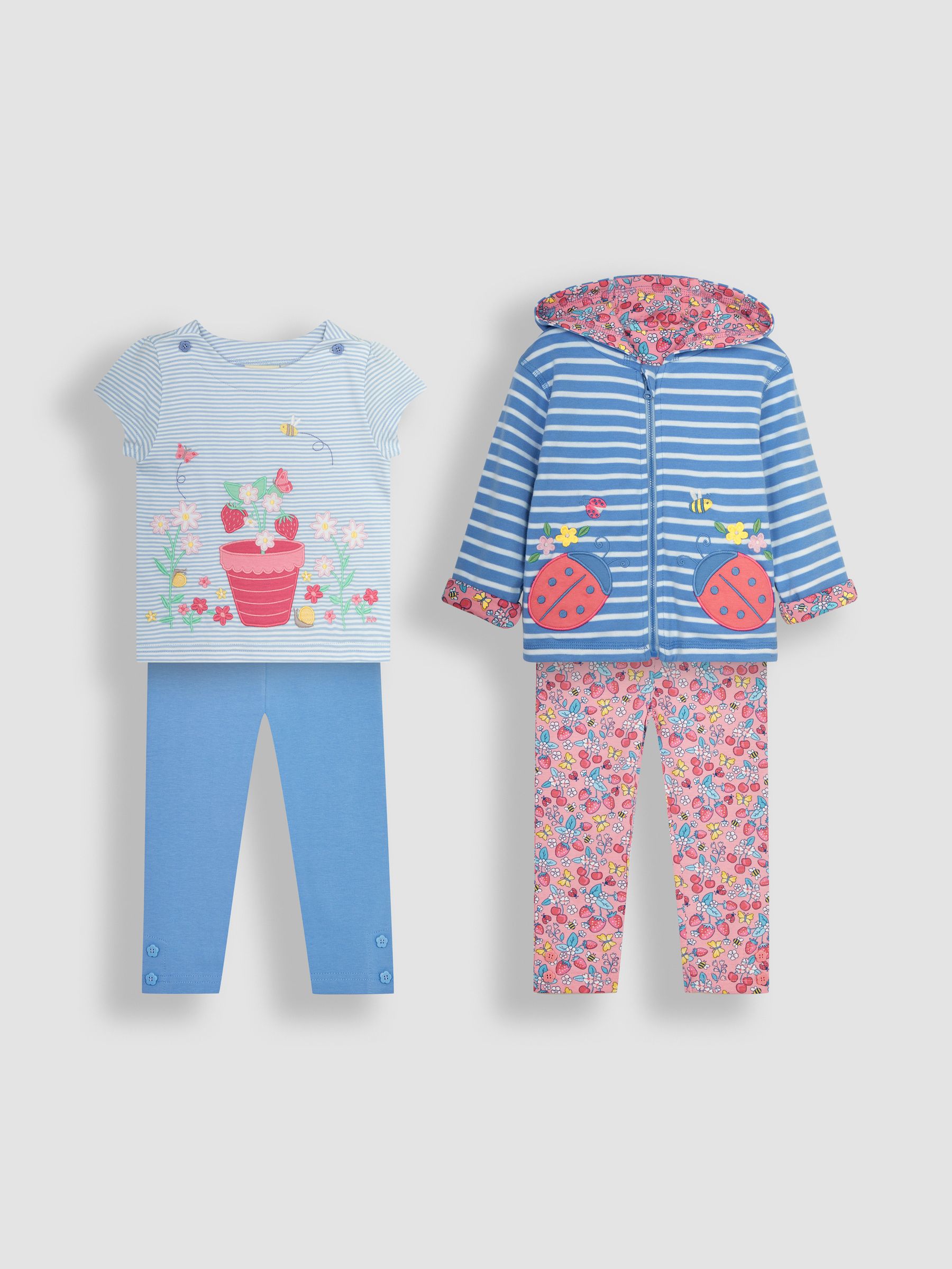 Blue 4-Piece Strawberry Favourites Pack Set - Image 1 of 1
