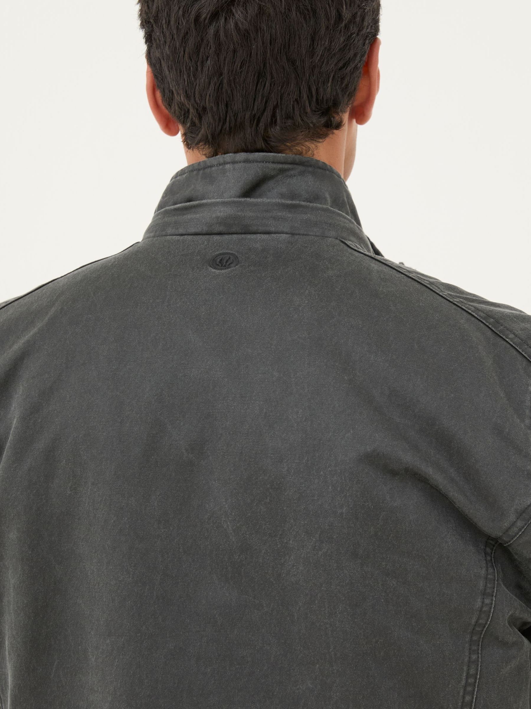 Hadley Dark Grey Hooded Jacket - Image 5 of 6