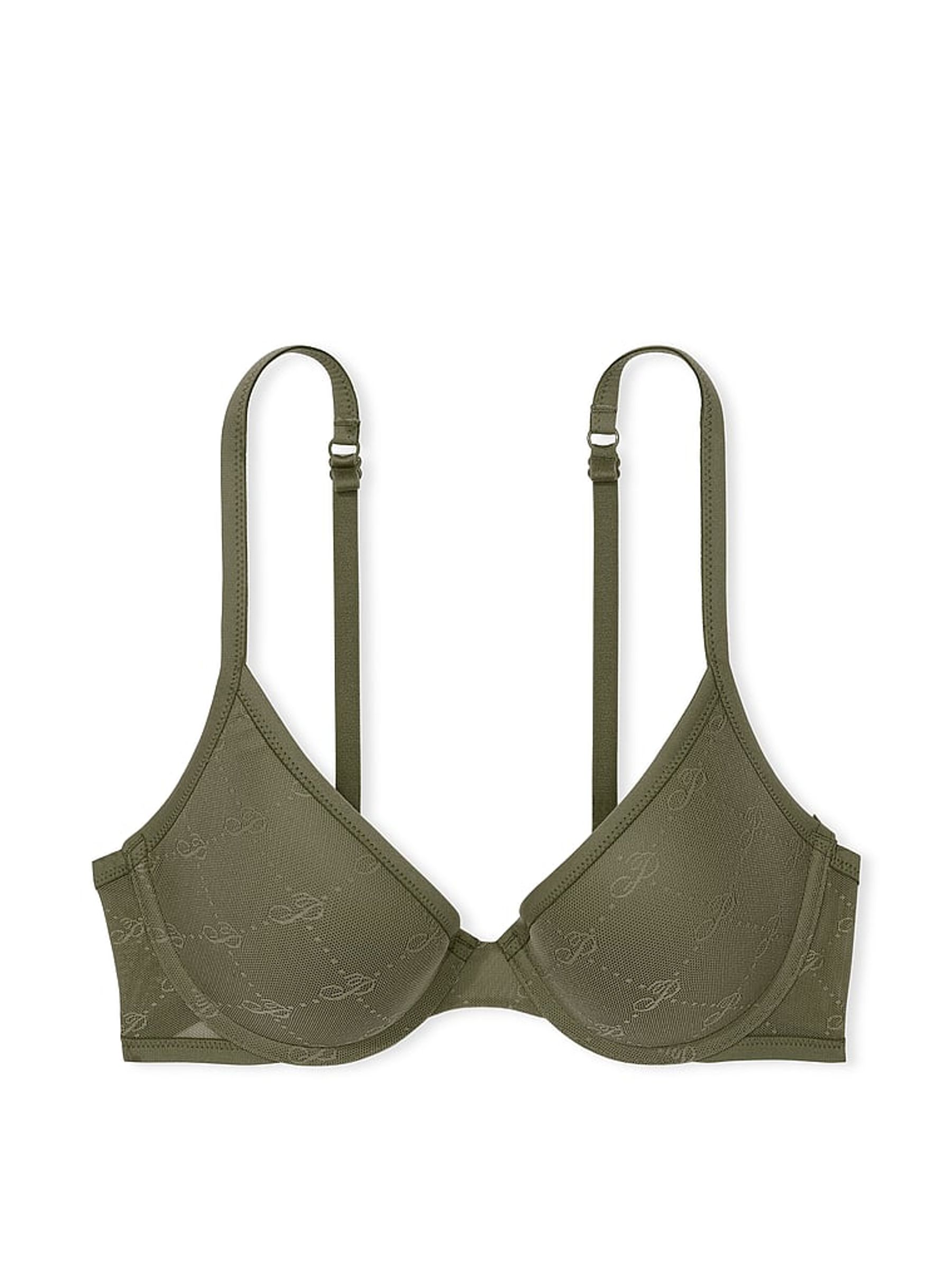 Olive Green Push Up Bra - Image 3 of 3