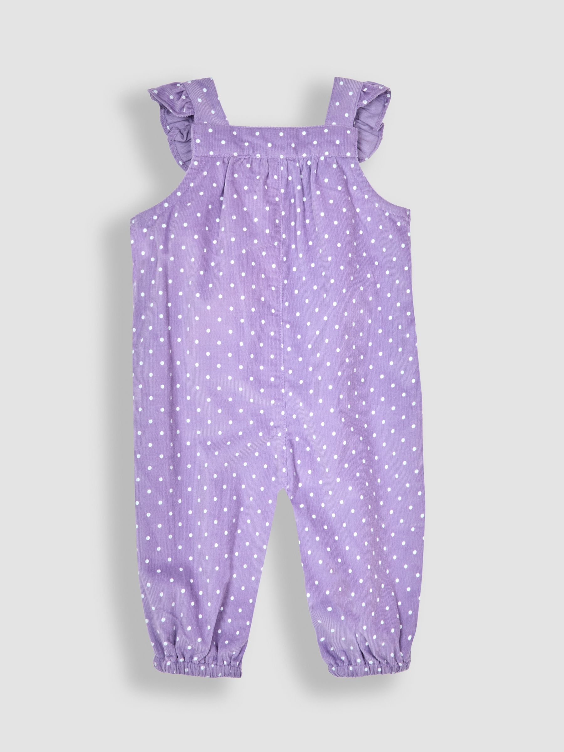 Lilac Purple Mouse Appliqué Cord Dungarees & Top Set - Image 3 of 6