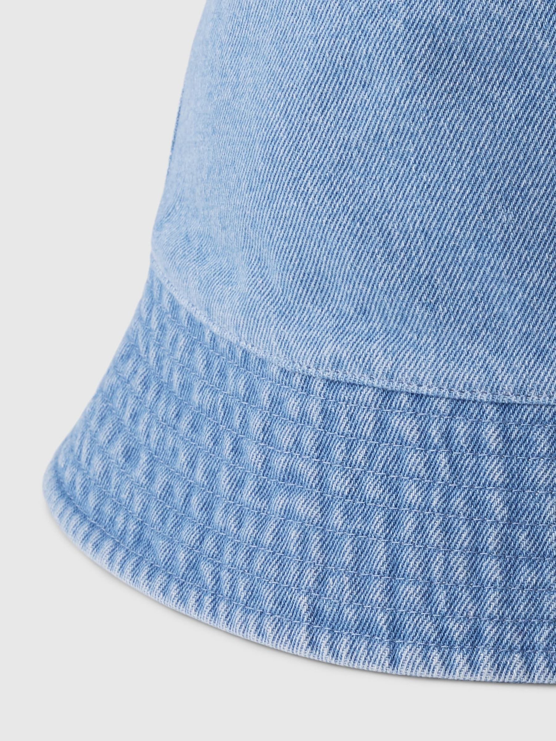 Blue Adult Denim Bucket Hat - Image 2 of 2
