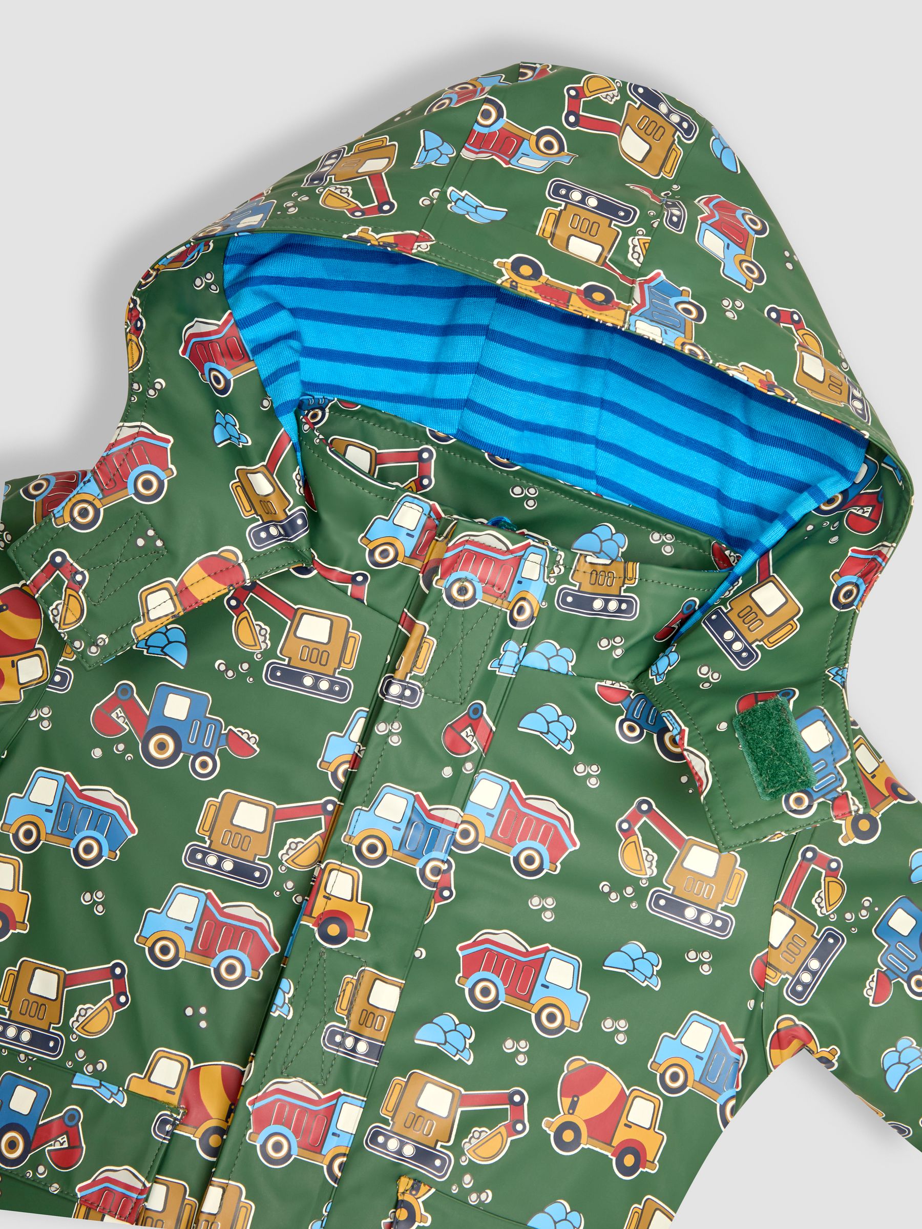 Khaki Blue Digger 3 in 1 Waterproof Jacket - Image 8 of 8