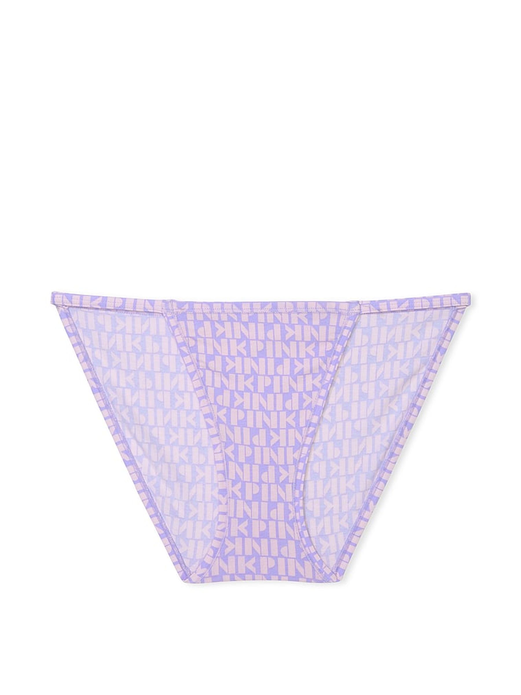 Purple Cloud Logo Cotton String Bikini Knickers - Image 3 of 3