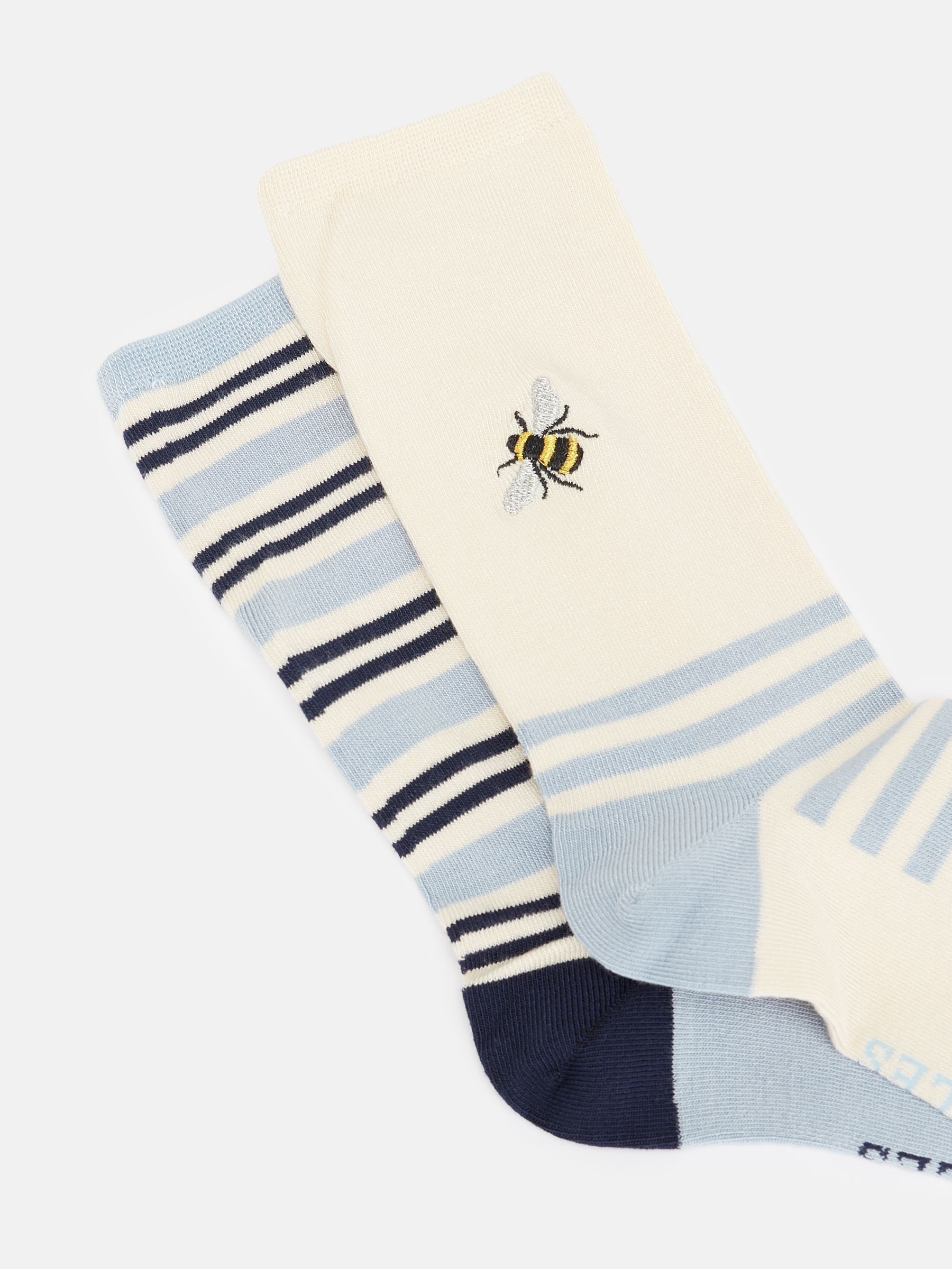 Women's Everyday Blue 2 Pack Socks (size 4-8) - Image 2 of 3