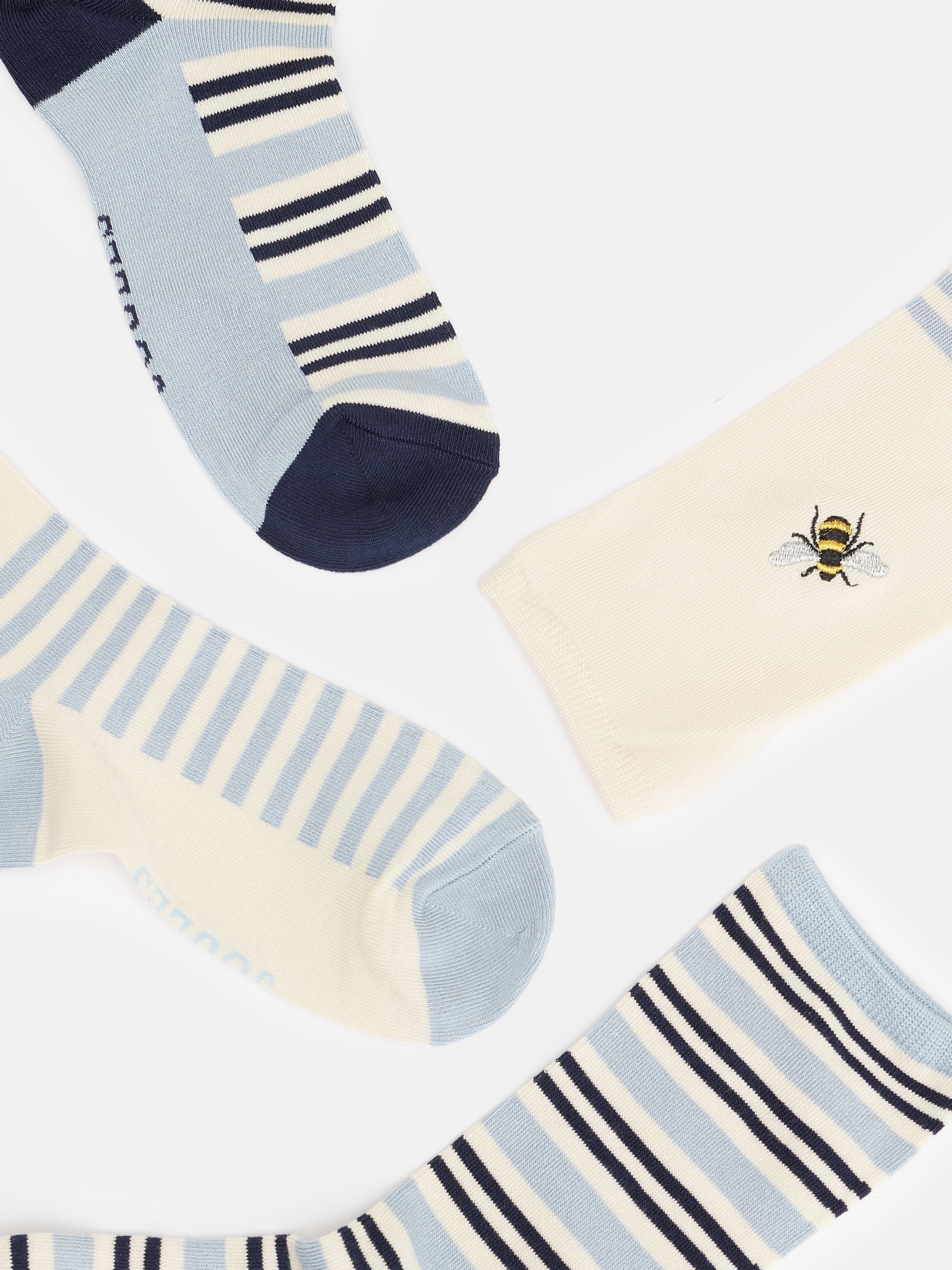 Women's Everyday Blue 2 Pack Socks (size 4-8) - Image 3 of 3