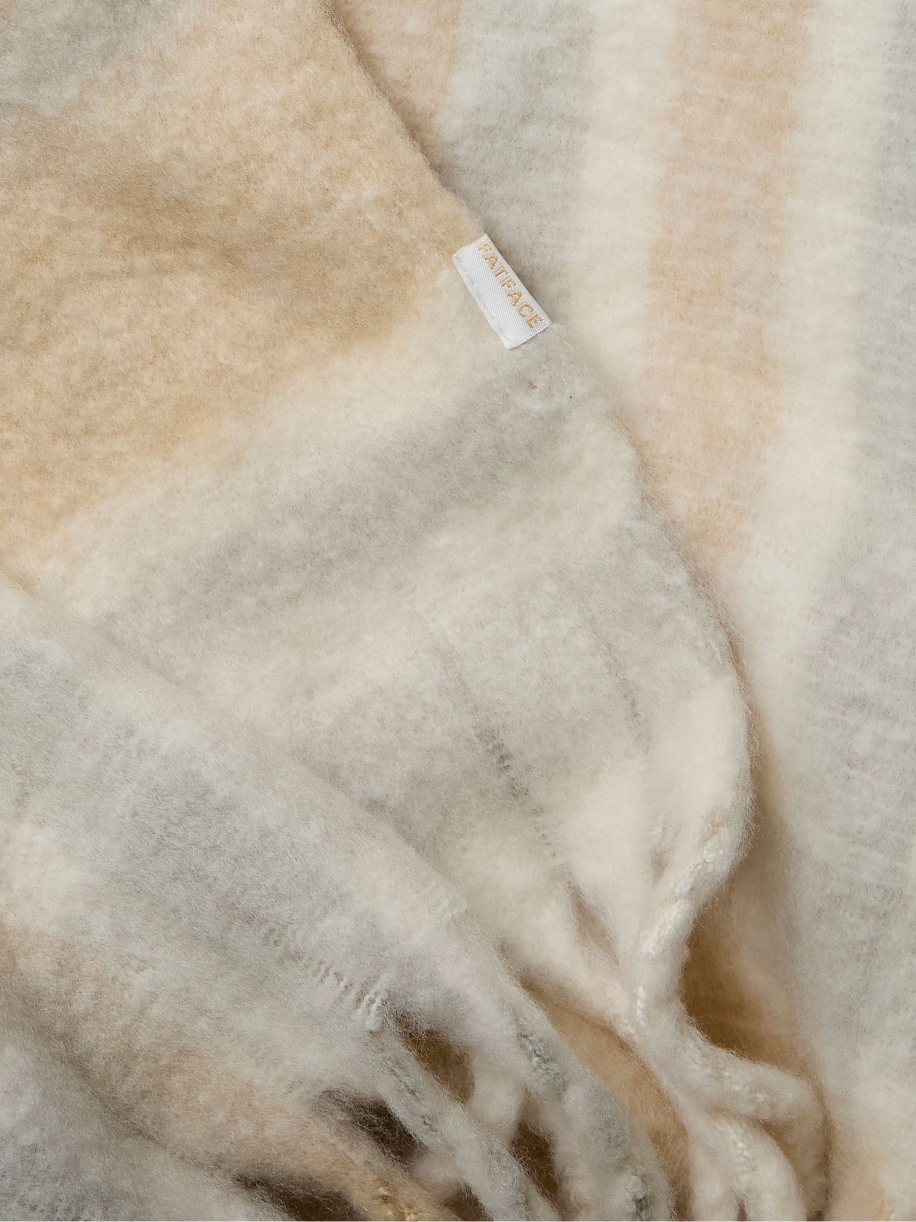 Talia Ivory Check Scarf - Image 2 of 2