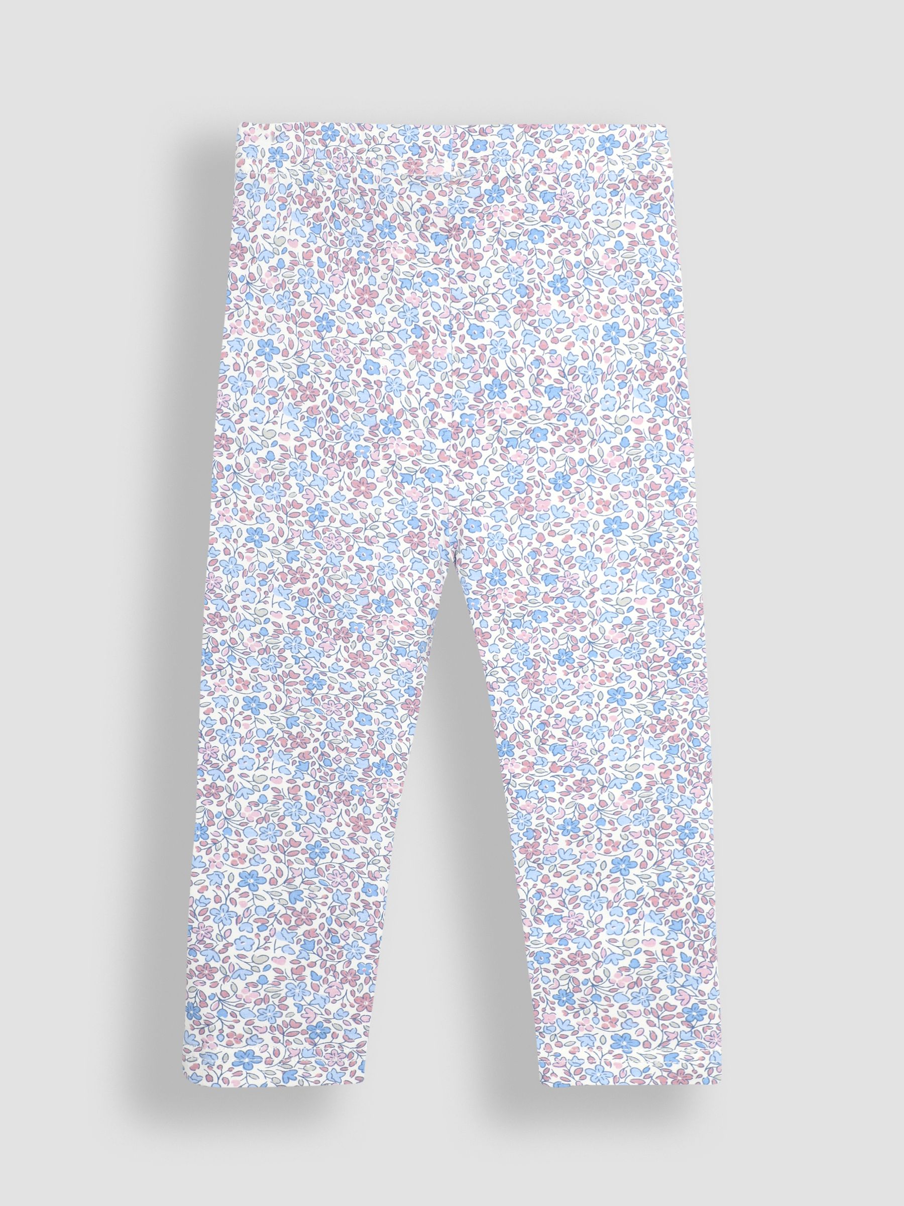 Blue Floral 2-Pack Leggings - Image 3 of 7