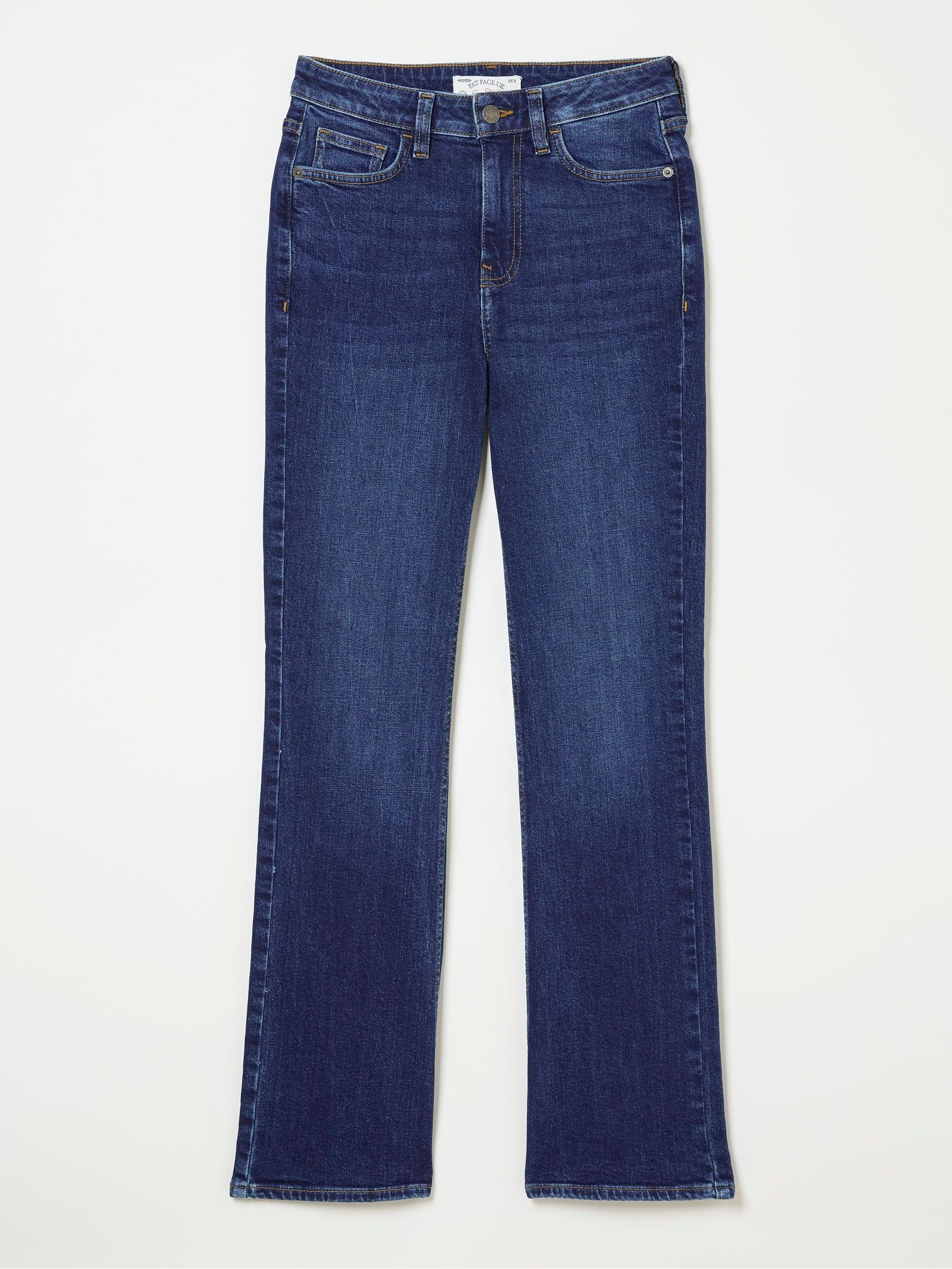 Brooke Indigo/Blue Bootcut Jeans - Image 5 of 5