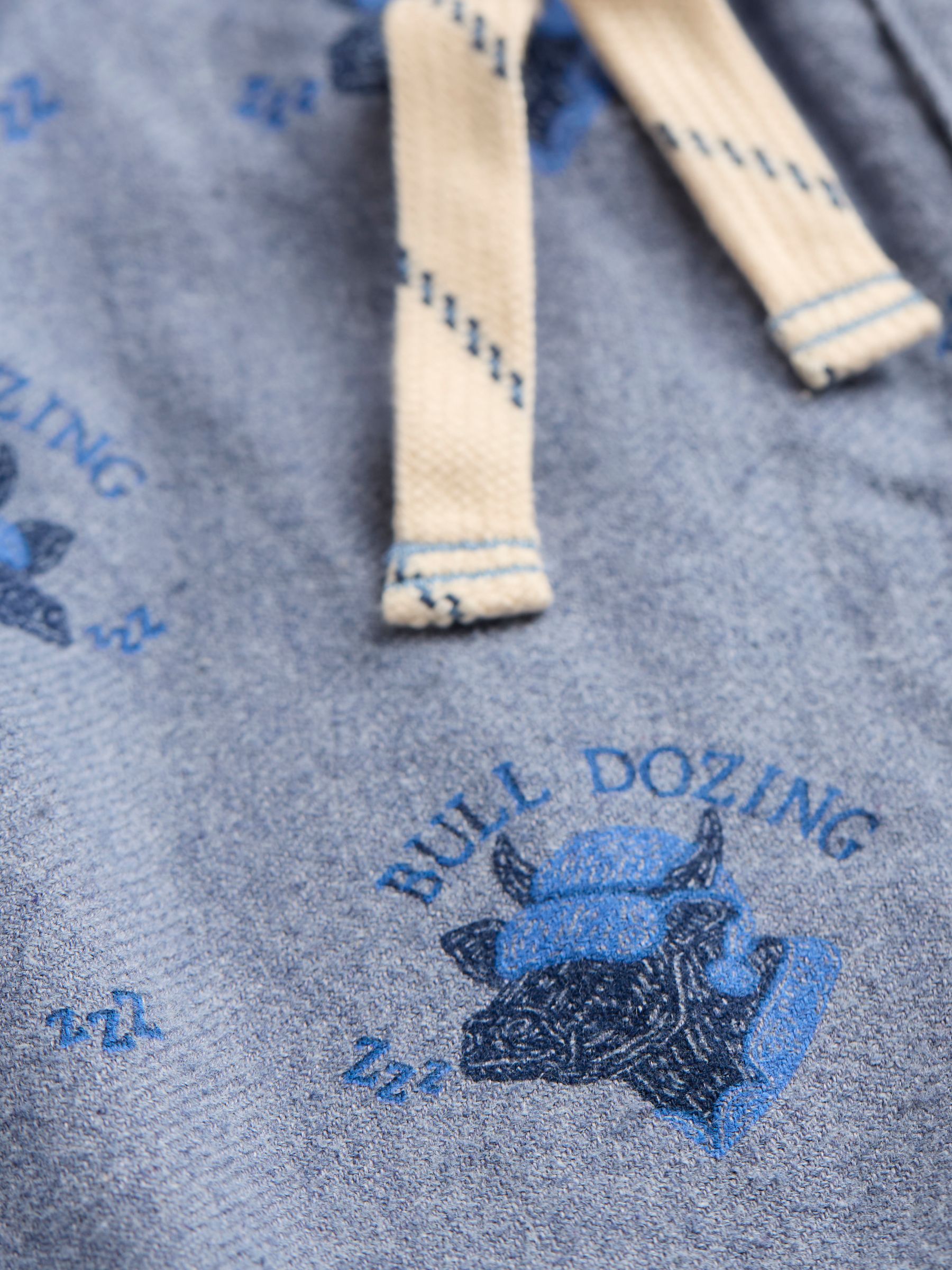 Light Blue Bull Dozing Pyjama Bottoms - Image 7 of 7