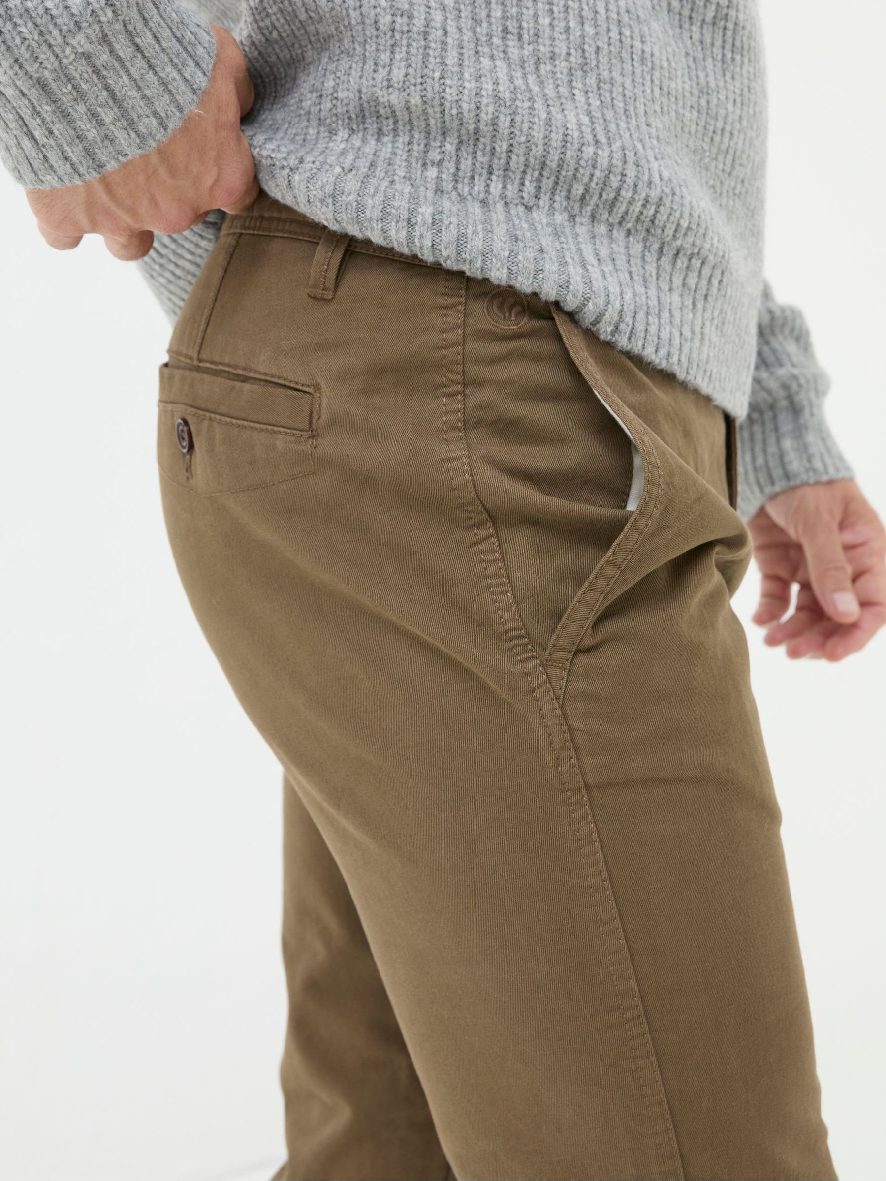 Brown Modern Coastal Chinos - Image 5 of 6