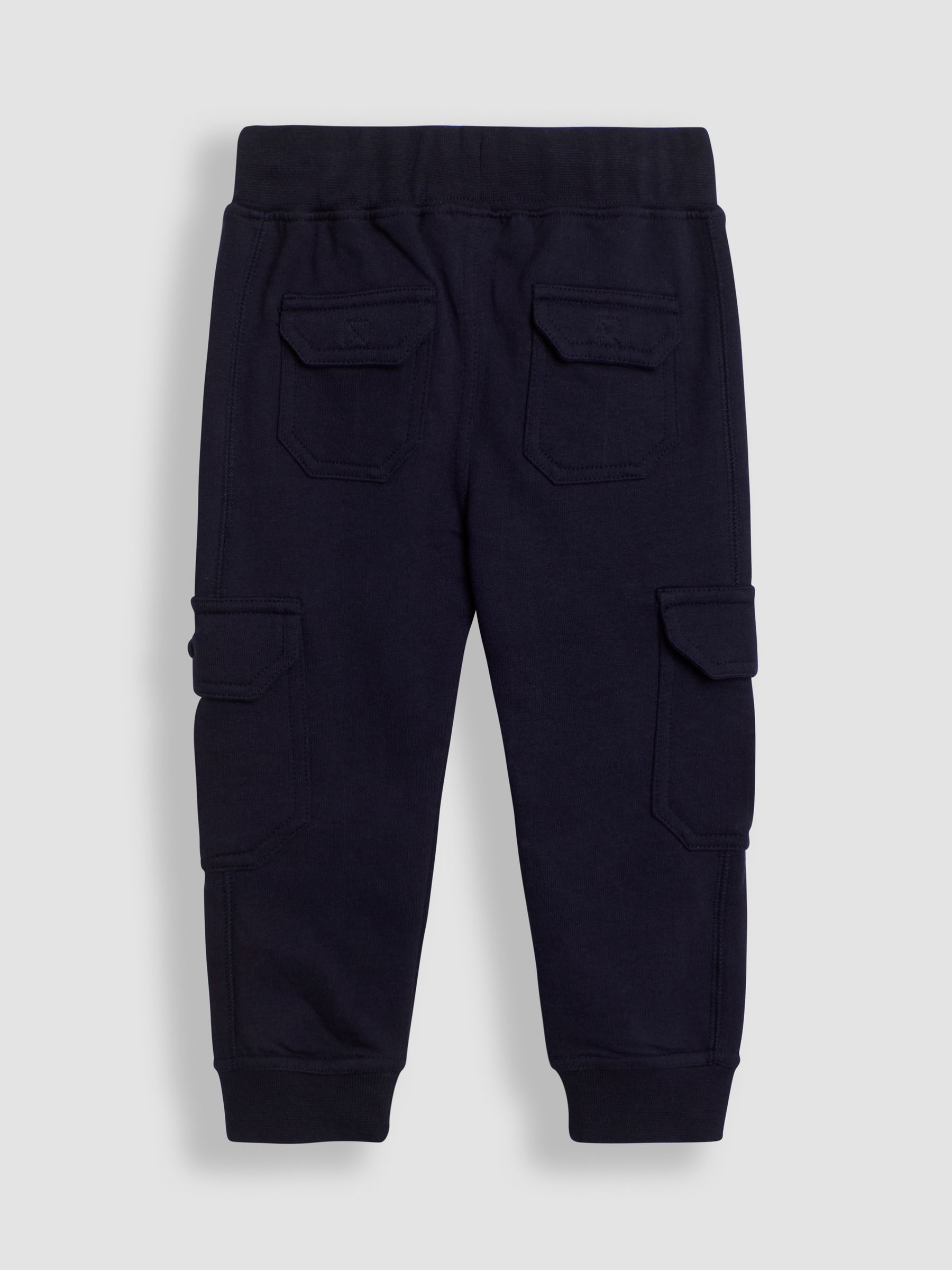 Brown & Navy Blue 2-Pack Cargo Joggers - Image 3 of 5