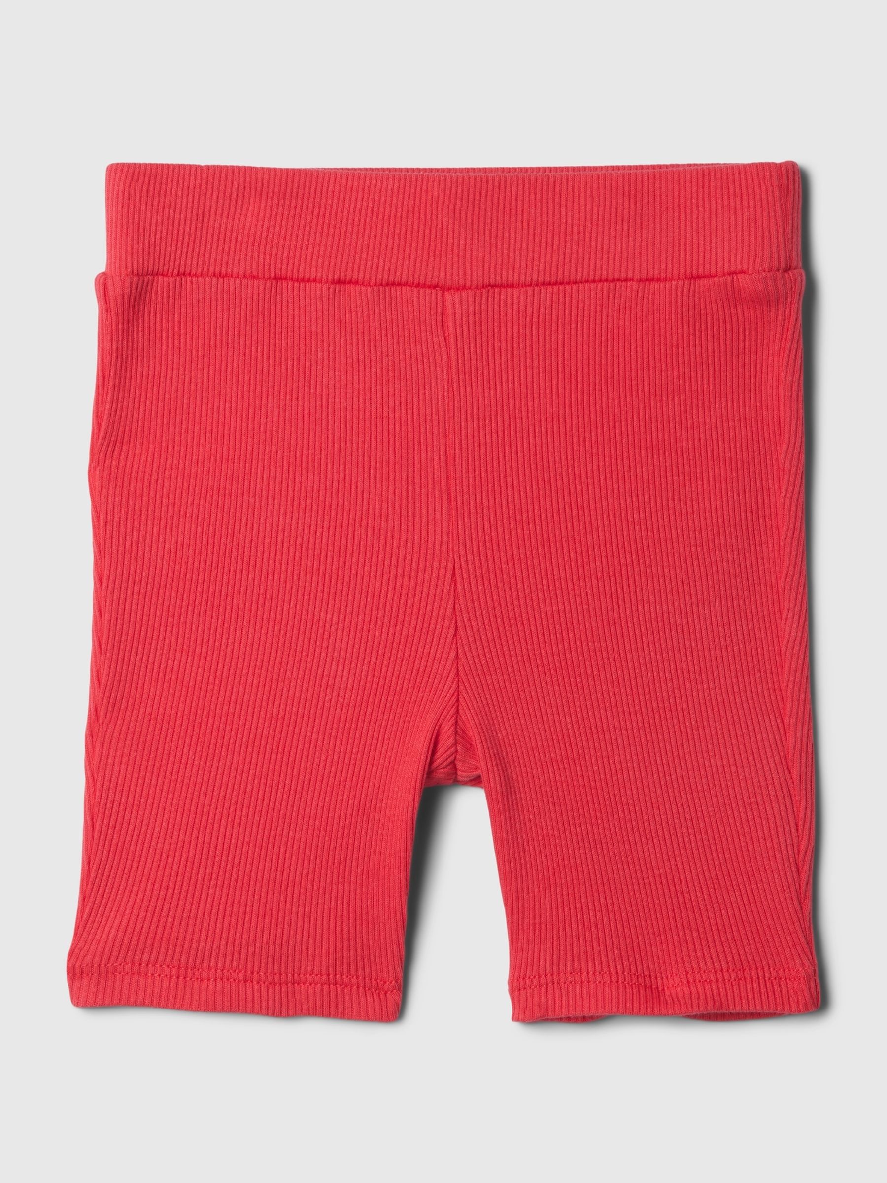 Red Pull On Cycling Shorts (Newborn-5yrs) - Image 1 of 1