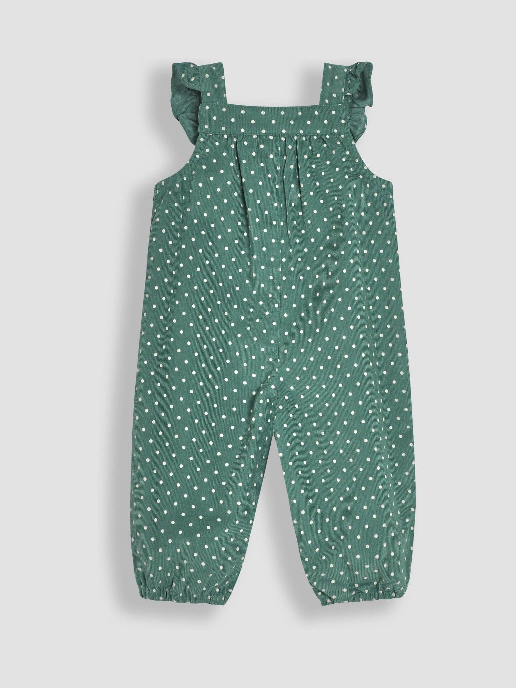 Green Toadstool Appliqué Cord Dungarees & Top Set - Image 3 of 6