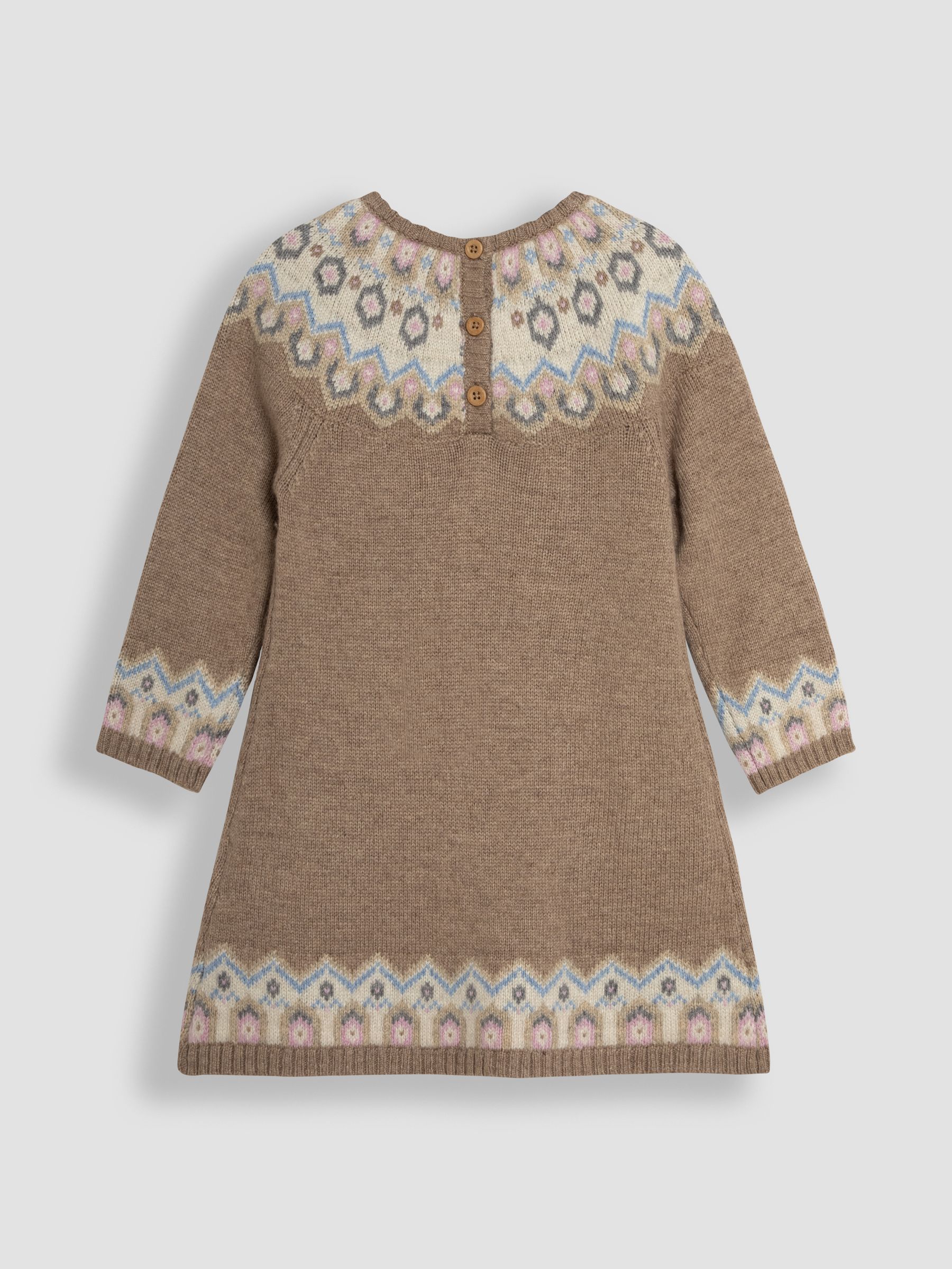 Neutral Hedgehog Knitted Dress - Image 2 of 3