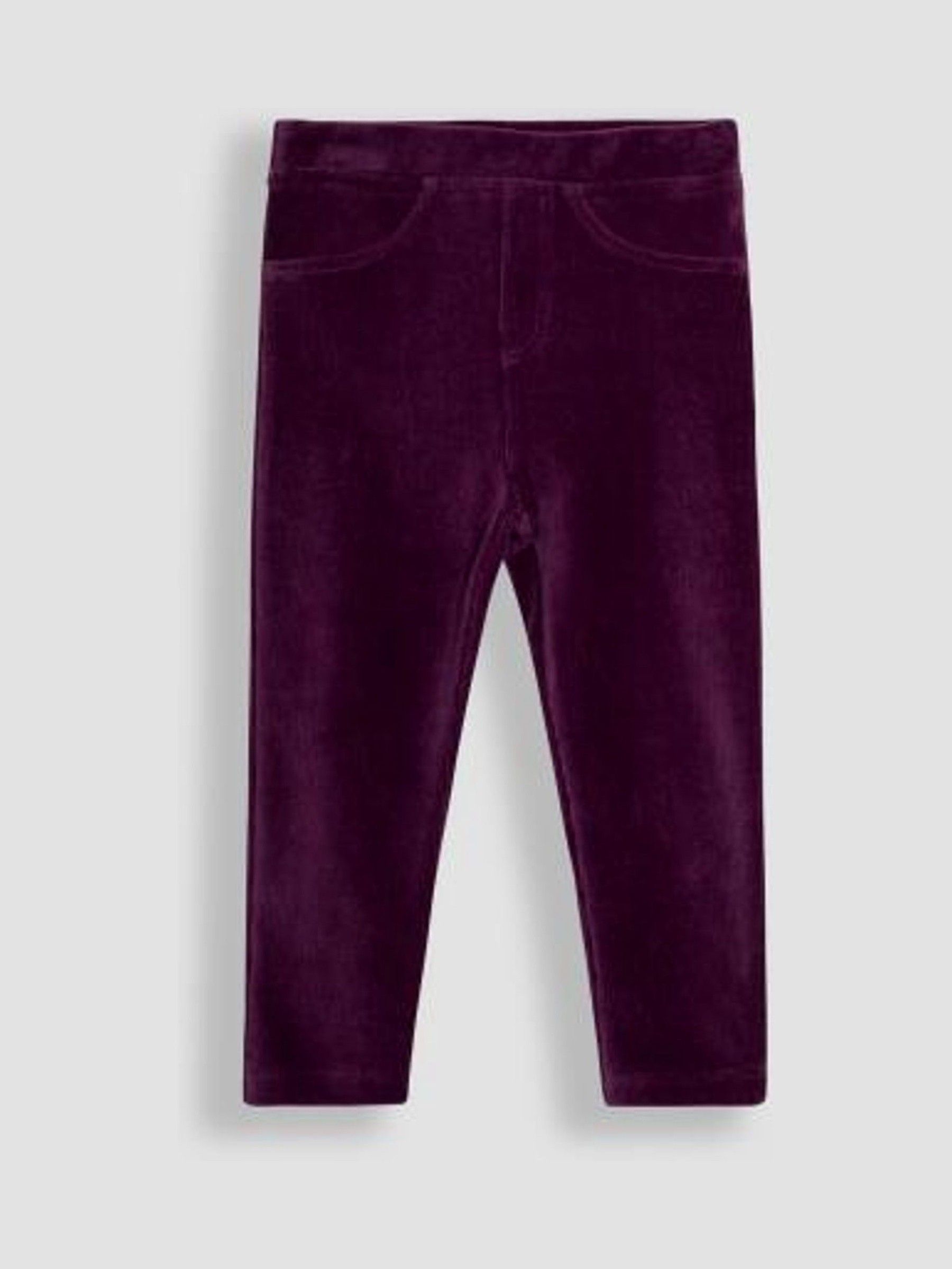 Navy Blue & Purple 2-Pack Jersey Cord Jeggings - Image 2 of 5