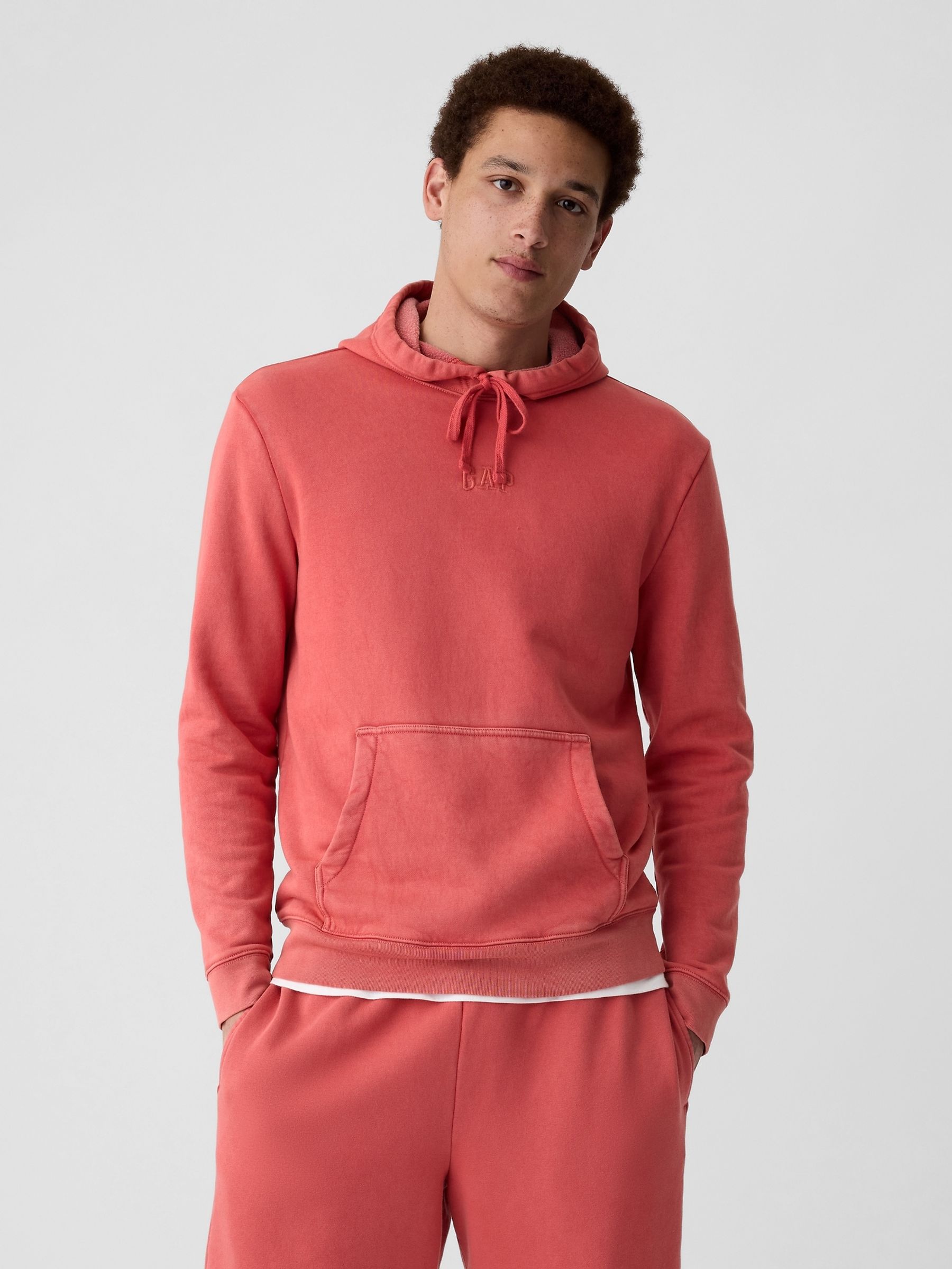 Orange Logo Overhead Hoodie - Image 1 of 4