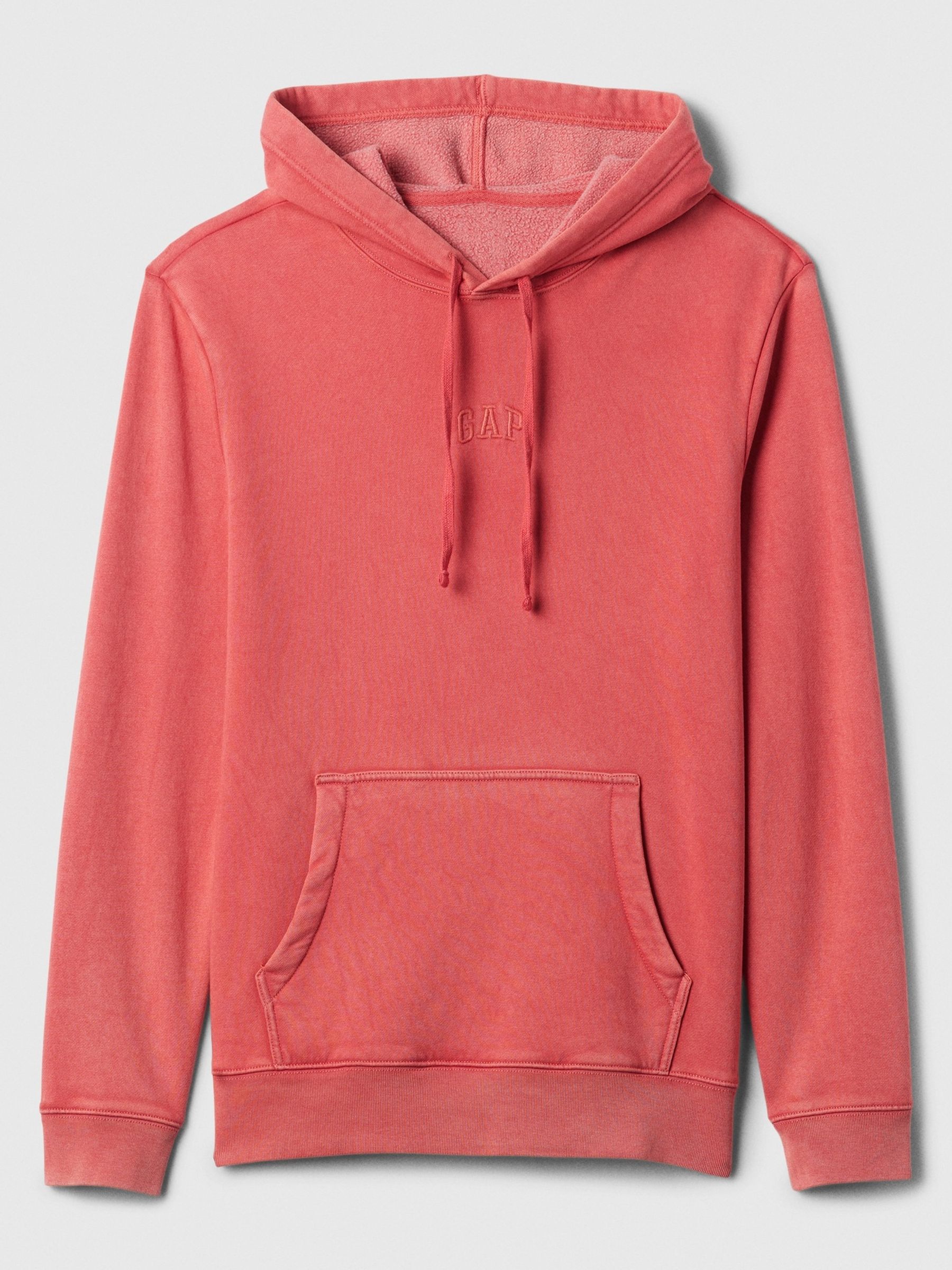 Orange Logo Overhead Hoodie - Image 4 of 4