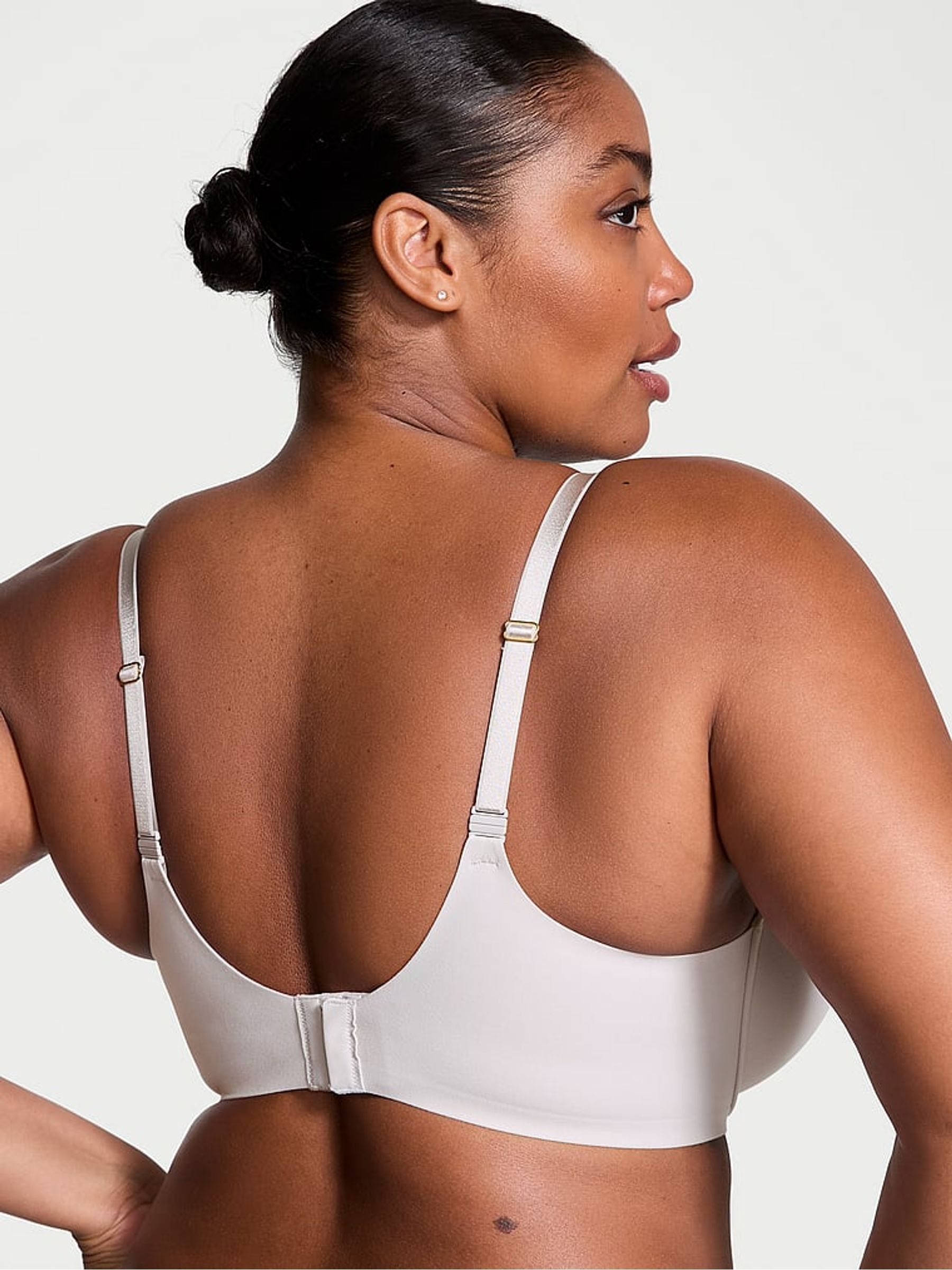 Silver Pearl Grey Push Up Bra - Image 2 of 4
