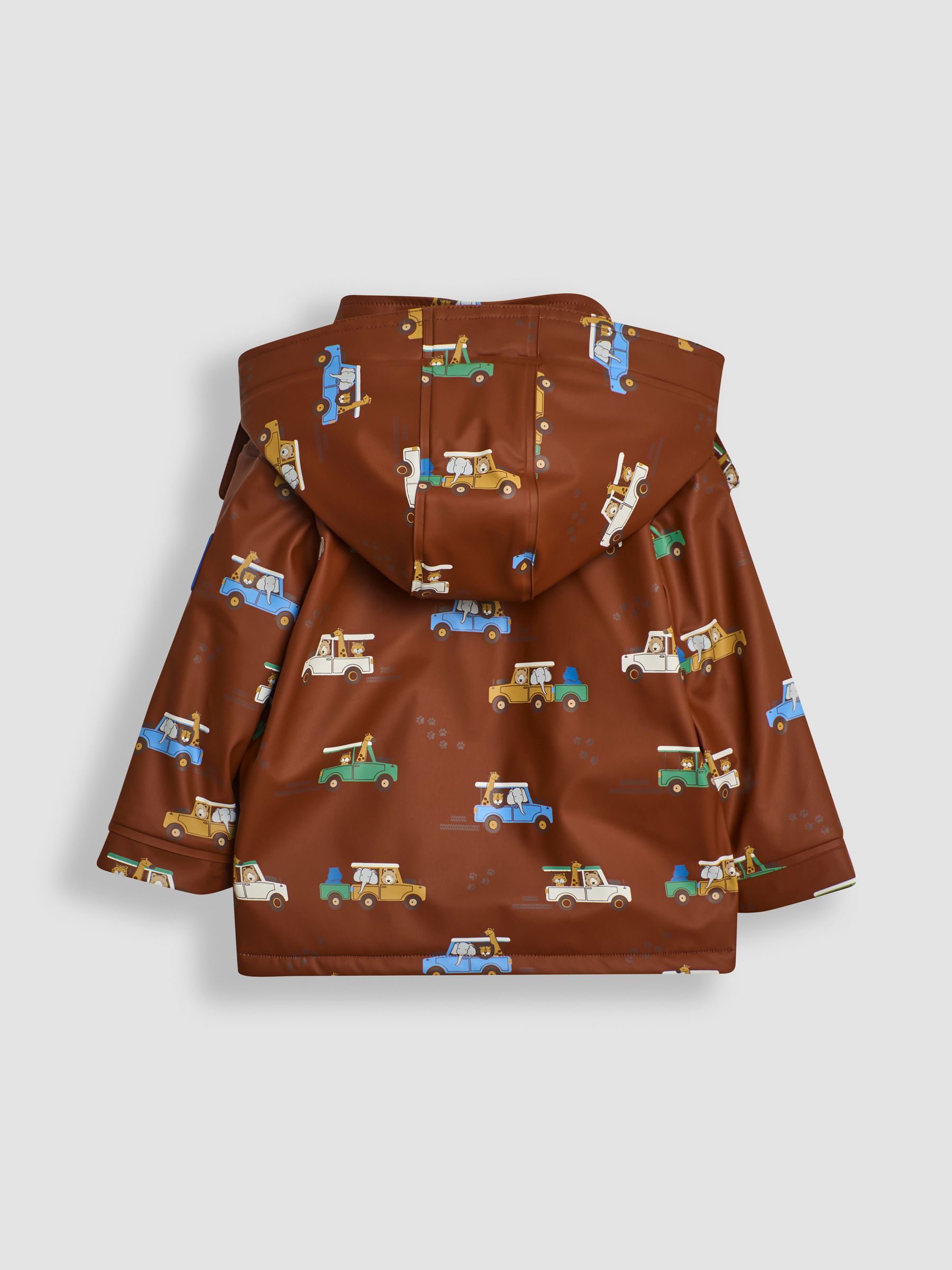 Brown Safari Cosy Waterproof Jacket - Image 2 of 3