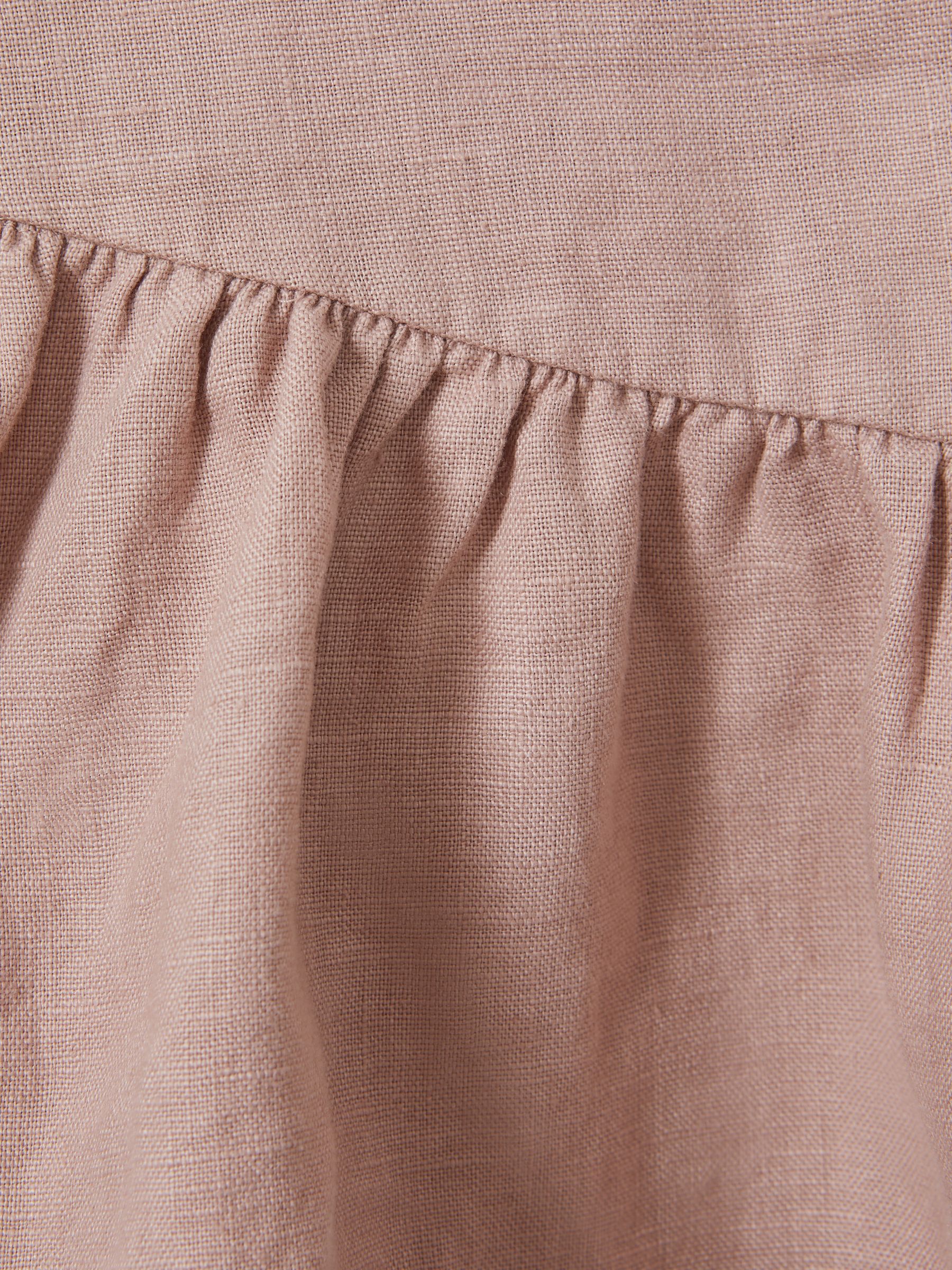 9-13 yrs Linen Peplum Top in Pink - Image 4 of 4