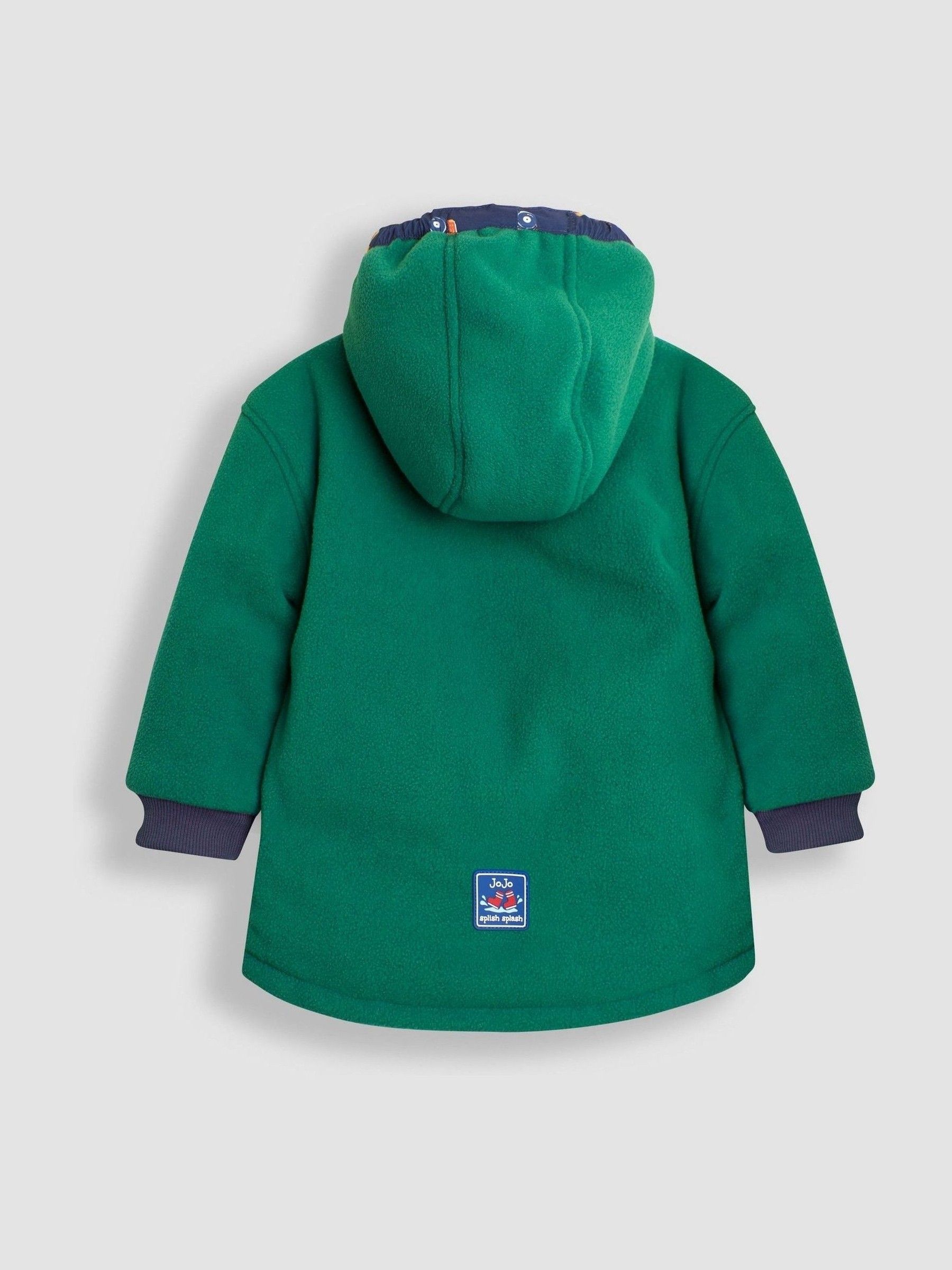 Navy Blue Tractor Fleece Lined Jacket - Image 3 of 6