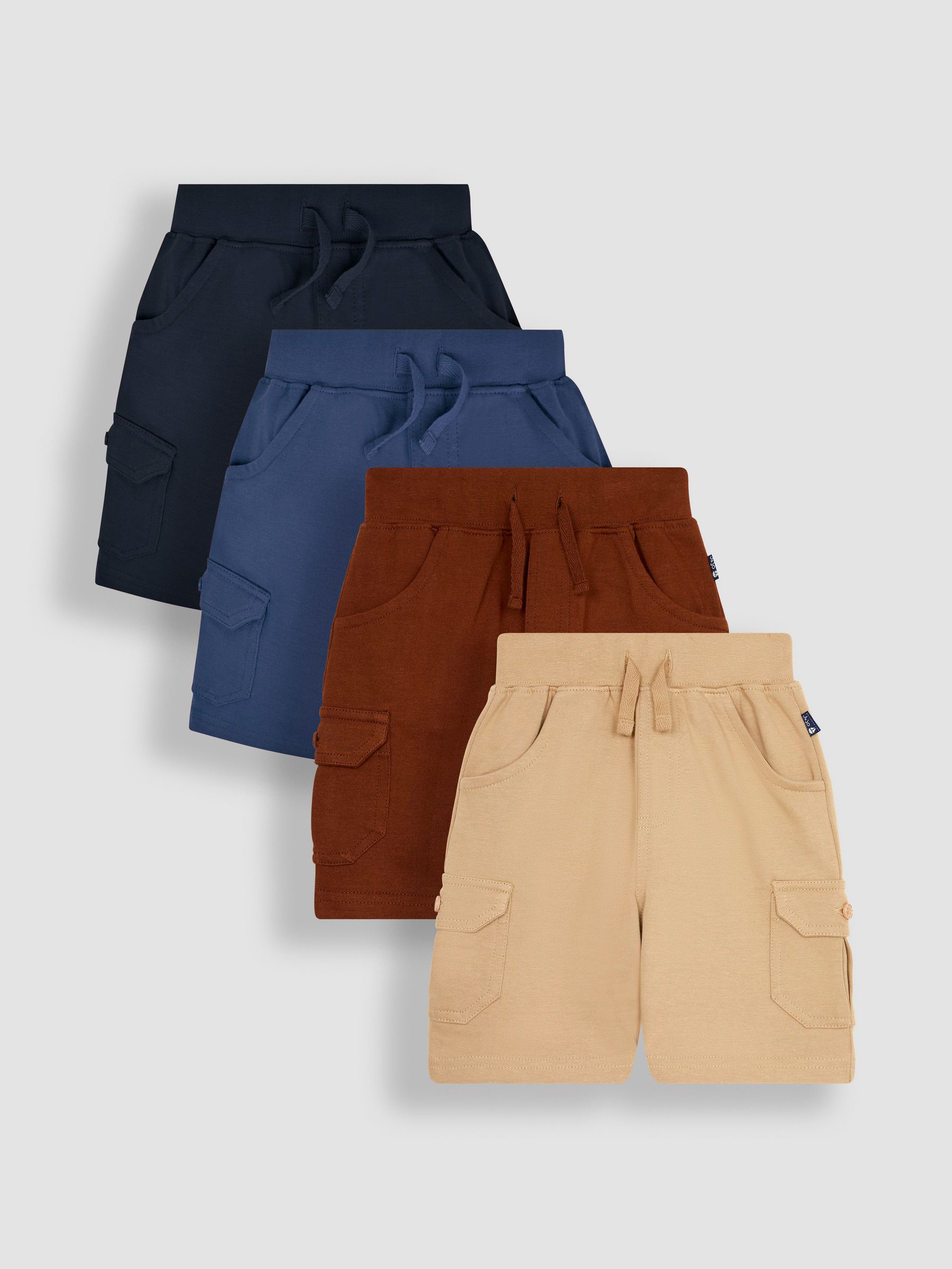 Blue 4-Pack Jersey Cargo Shorts - Image 1 of 1