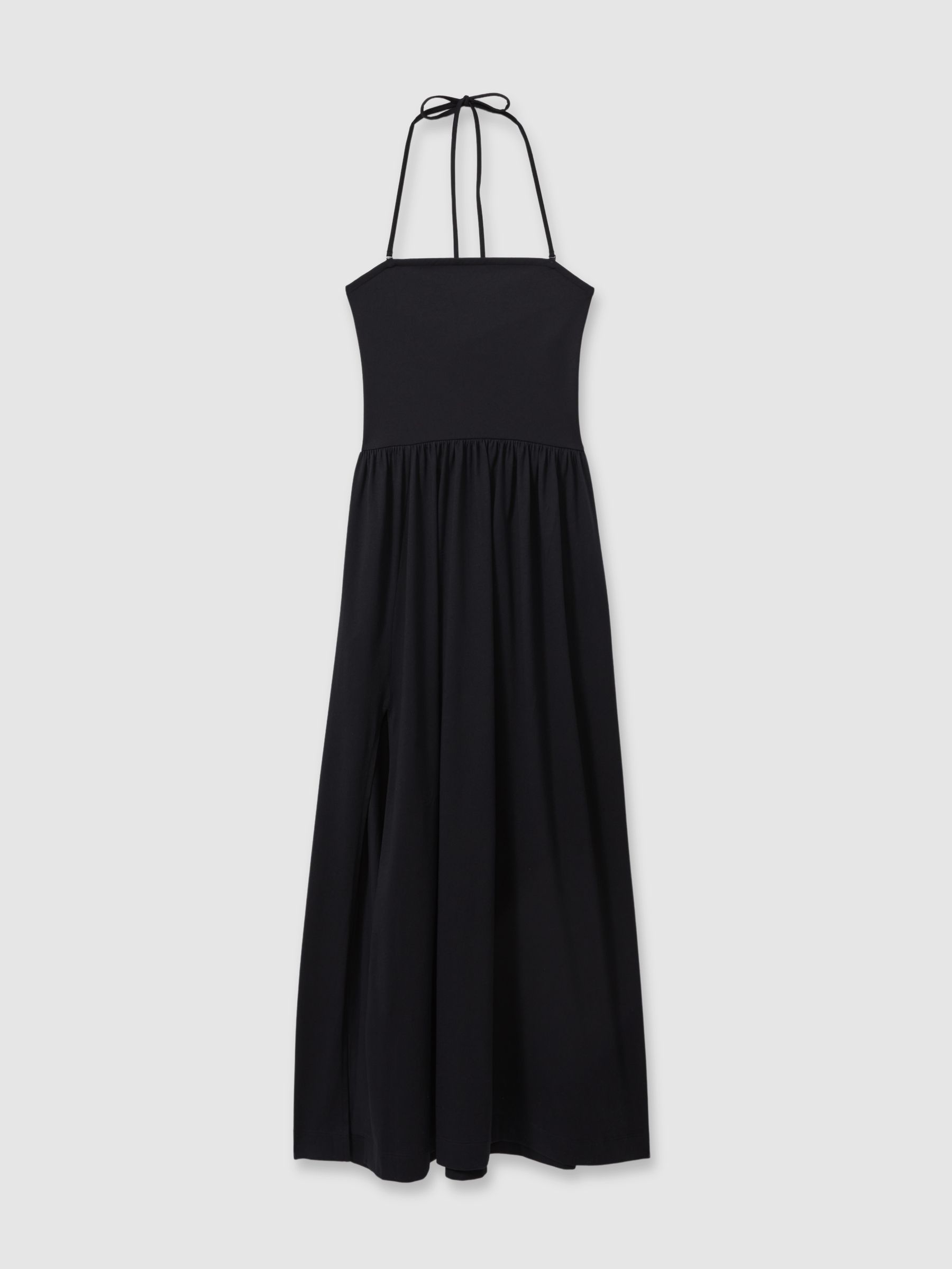Removable Strap Jersey Beach Dress in Navy - Image 2 of 5