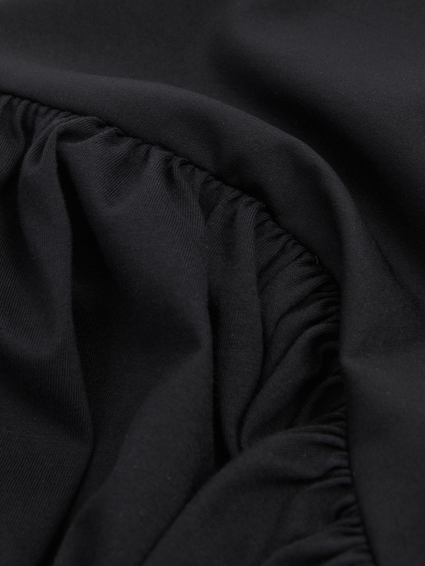 Removable Strap Jersey Beach Dress in Navy - Image 5 of 5