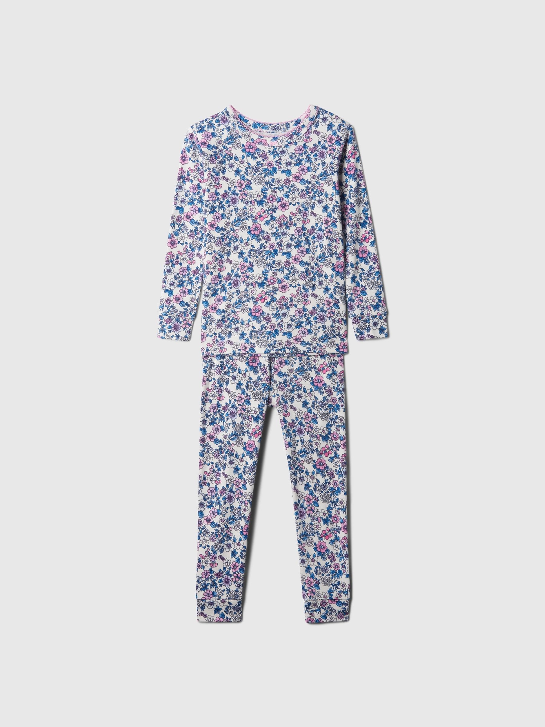 Blue Organic Cotton Long Sleeve Pyjama Set (12mths-5yrs) - Image 1 of 2