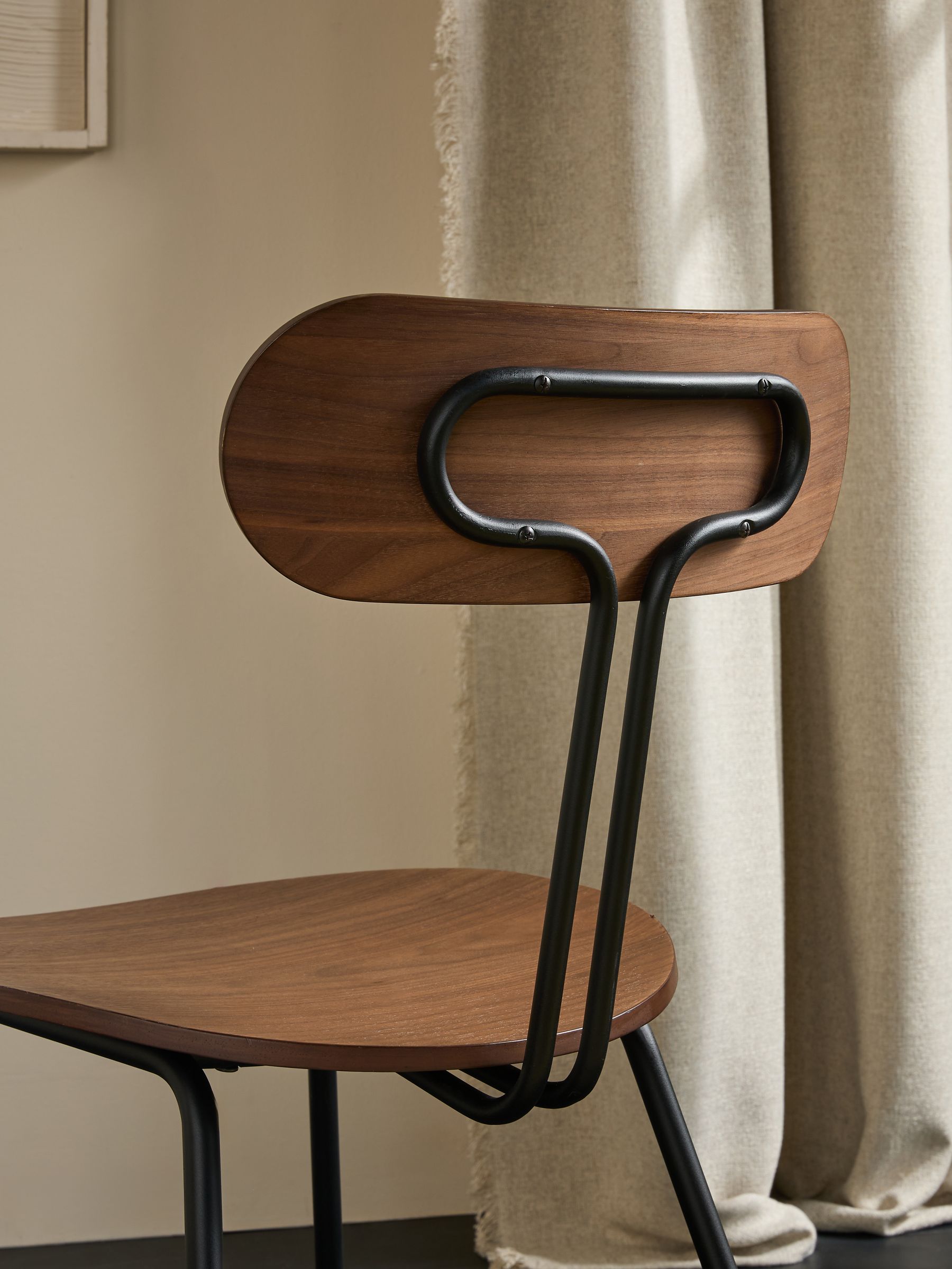 Set of 2 Tambo Dining Chairs in Walnut - Image 2 of 4