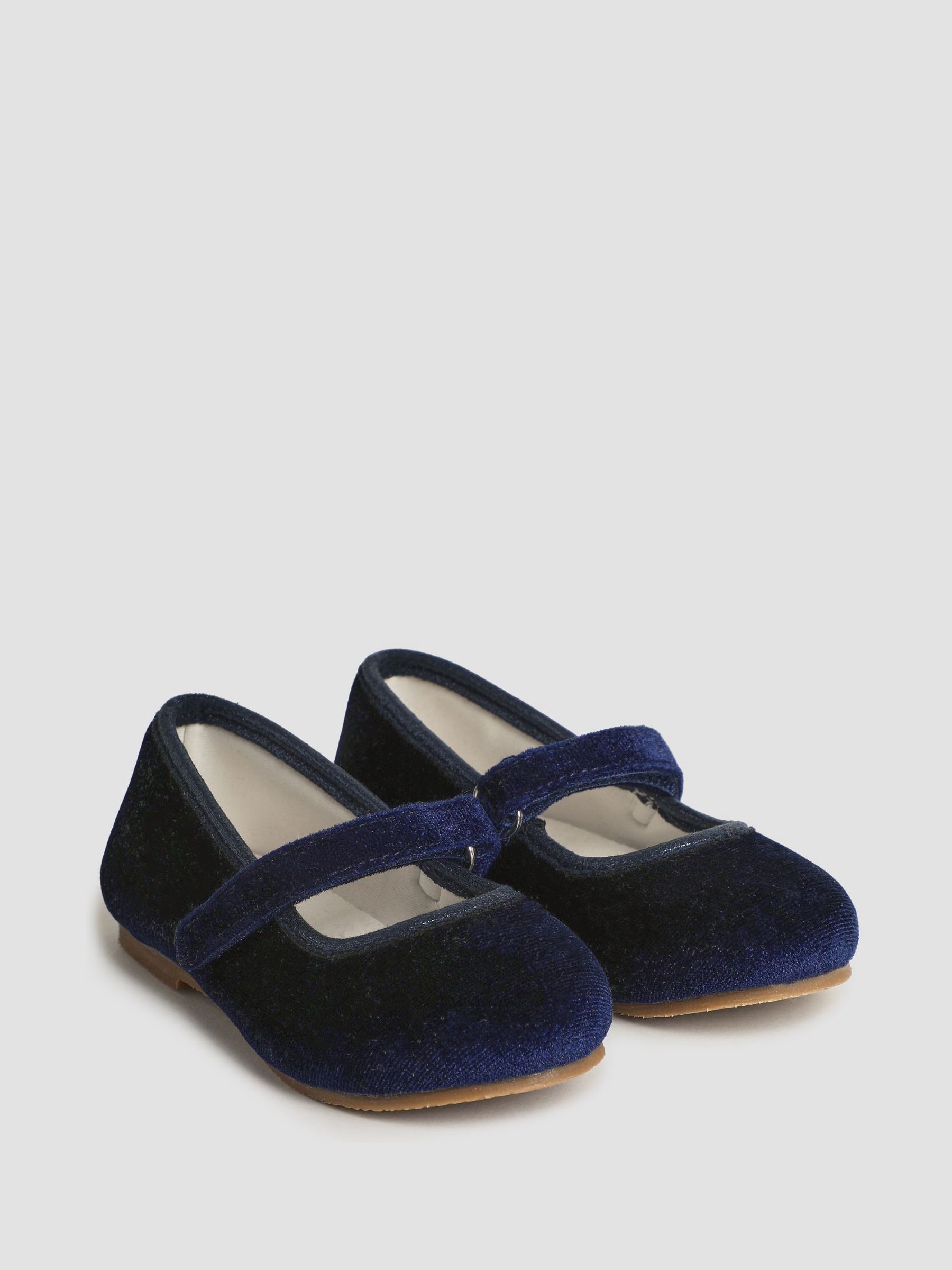 Navy Ballet Shoes - Image 1 of 4