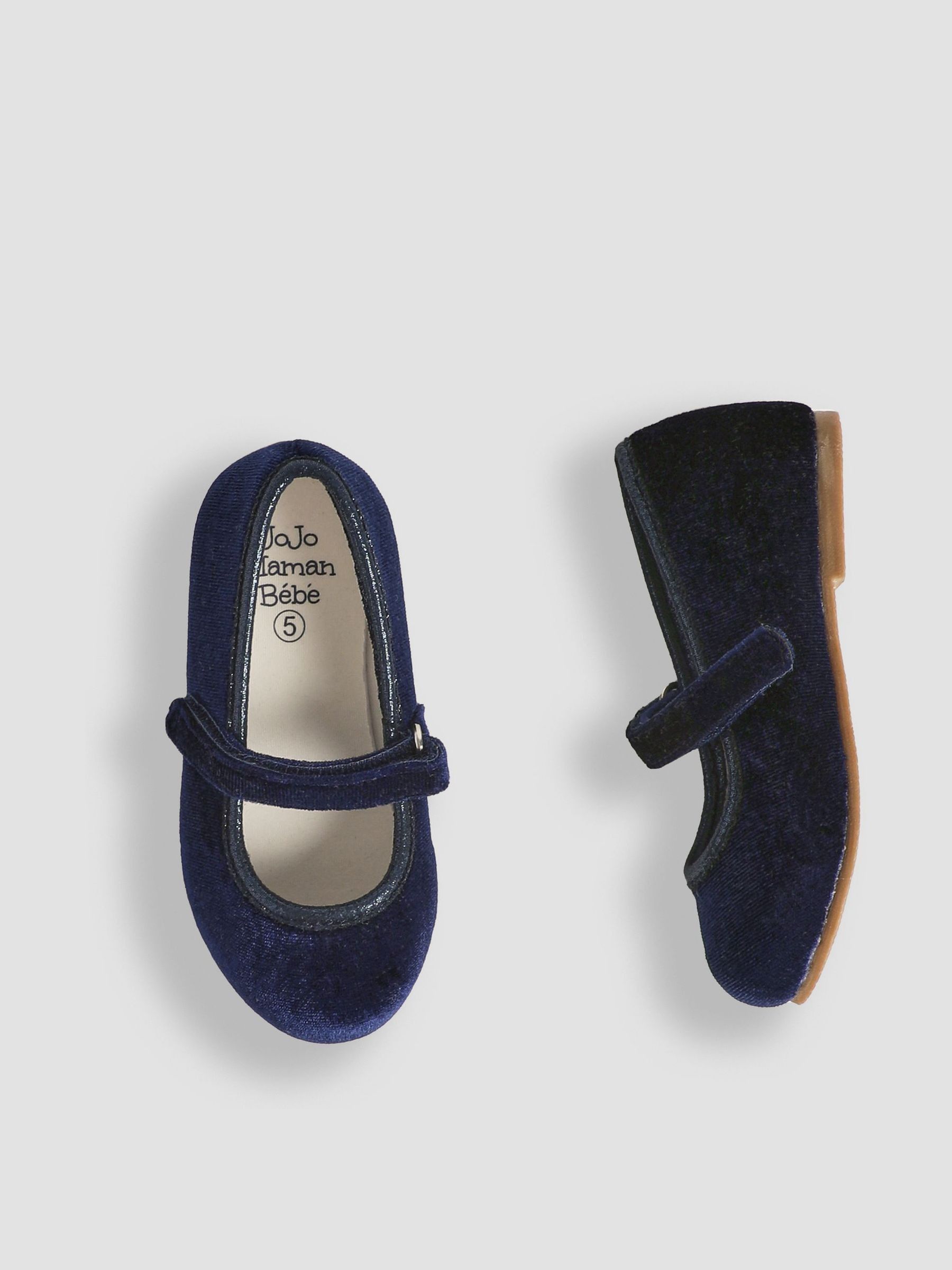 Navy Ballet Shoes - Image 3 of 4