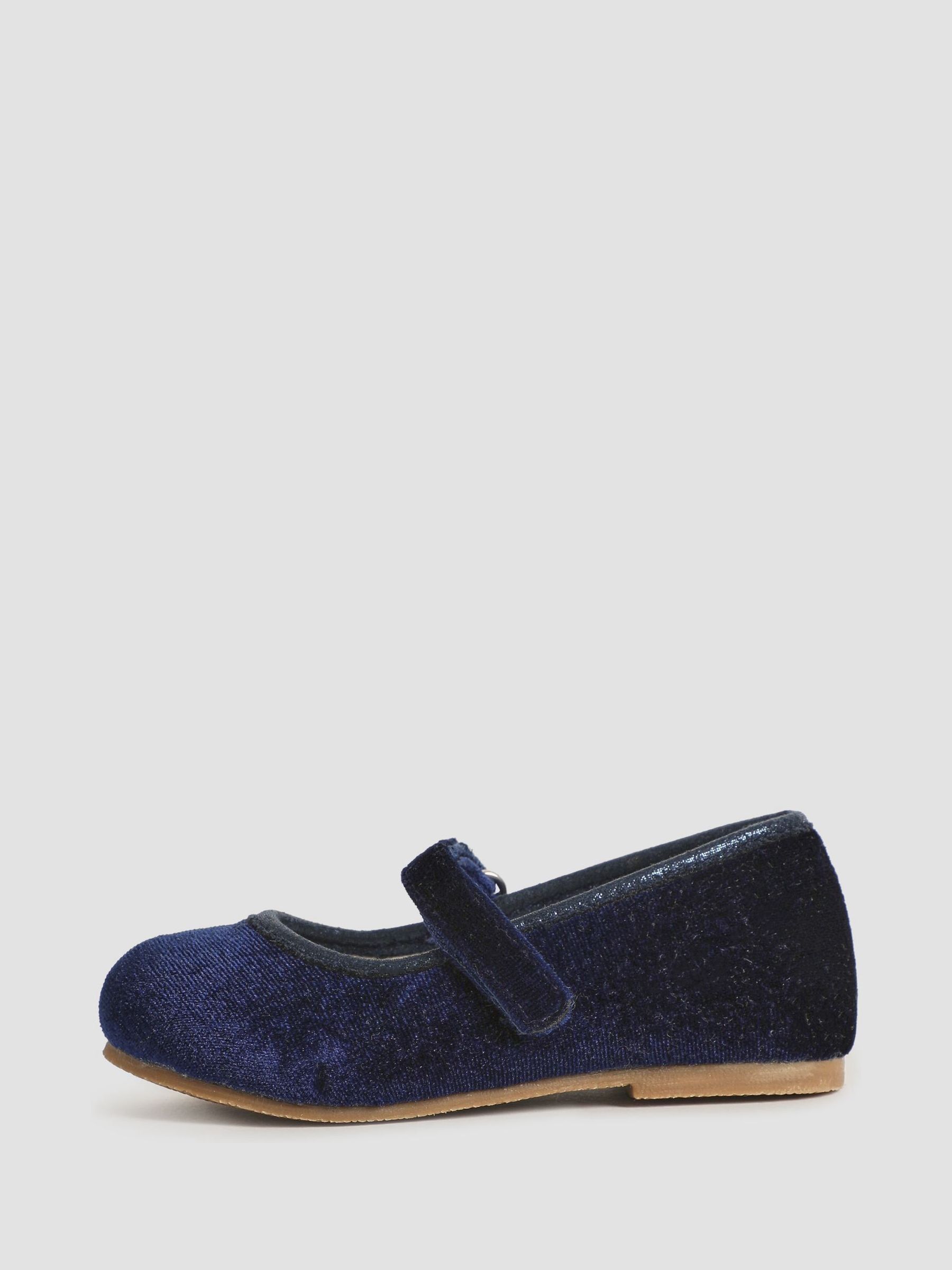 Navy Ballet Shoes - Image 4 of 4