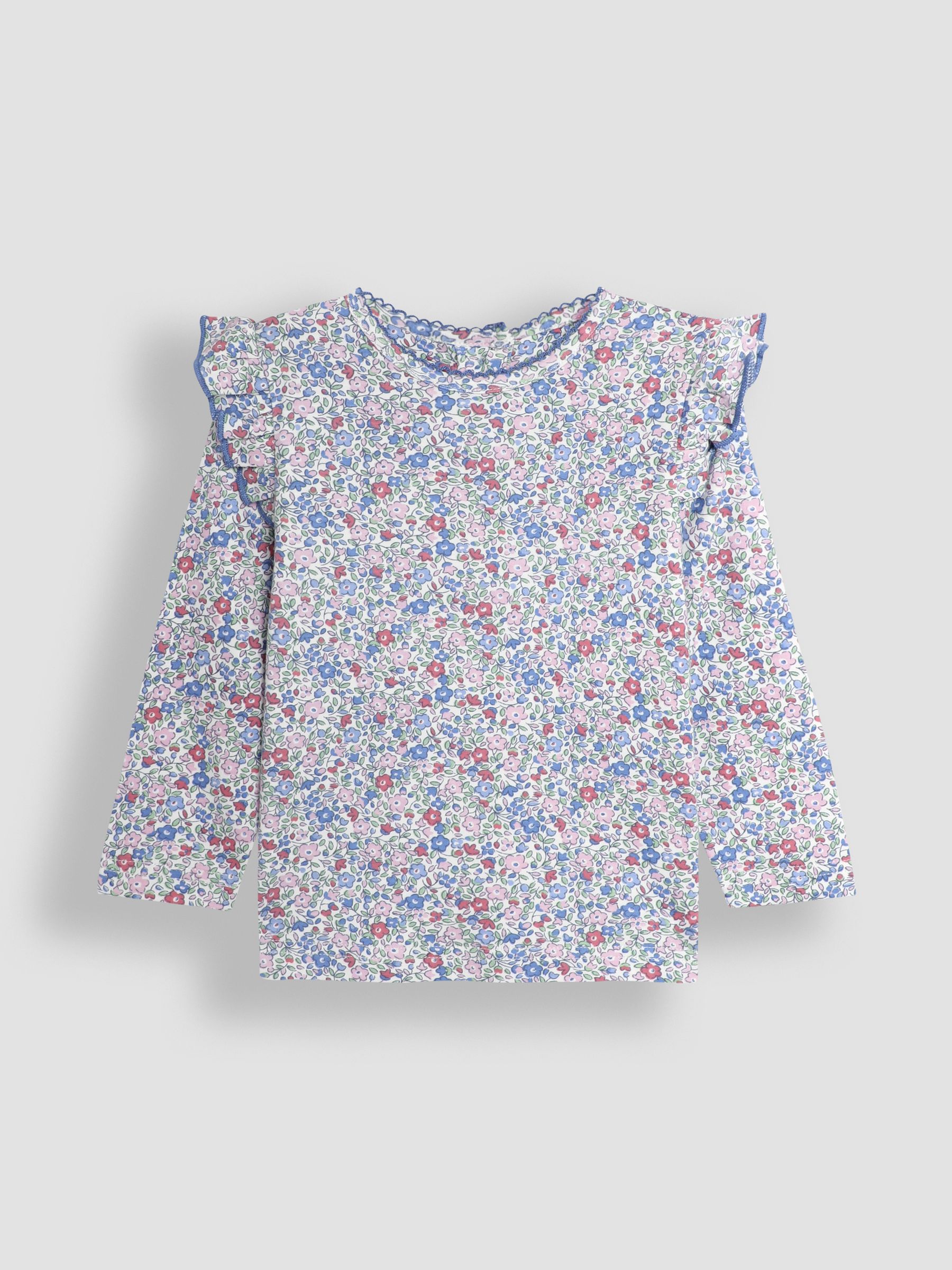 Pink 2-Pack Frill Tops - Image 2 of 5