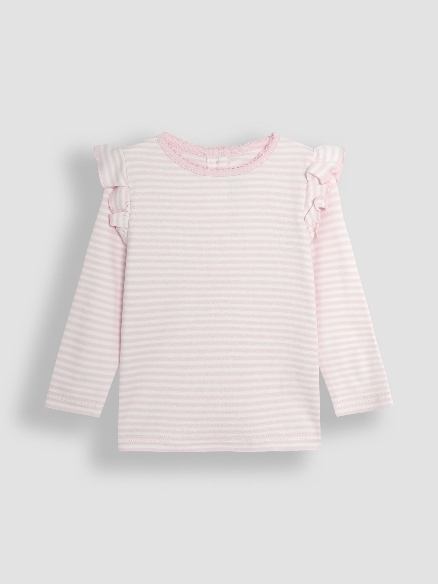 Pink 2-Pack Frill Tops - Image 4 of 5
